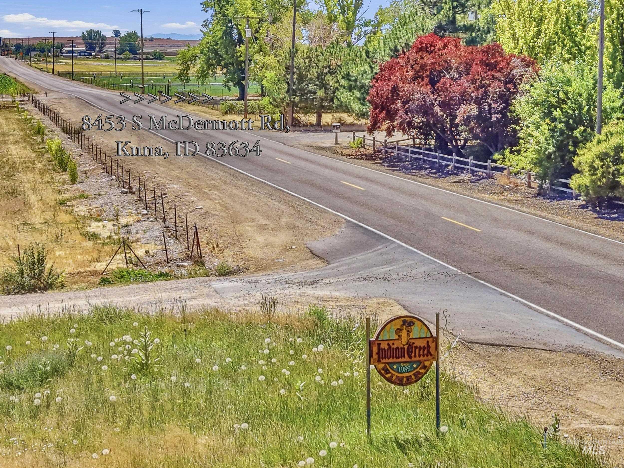 8453 S McDermott Rd, Kuna, Idaho 83634, Land For Sale, Price $320,000,MLS 98991968