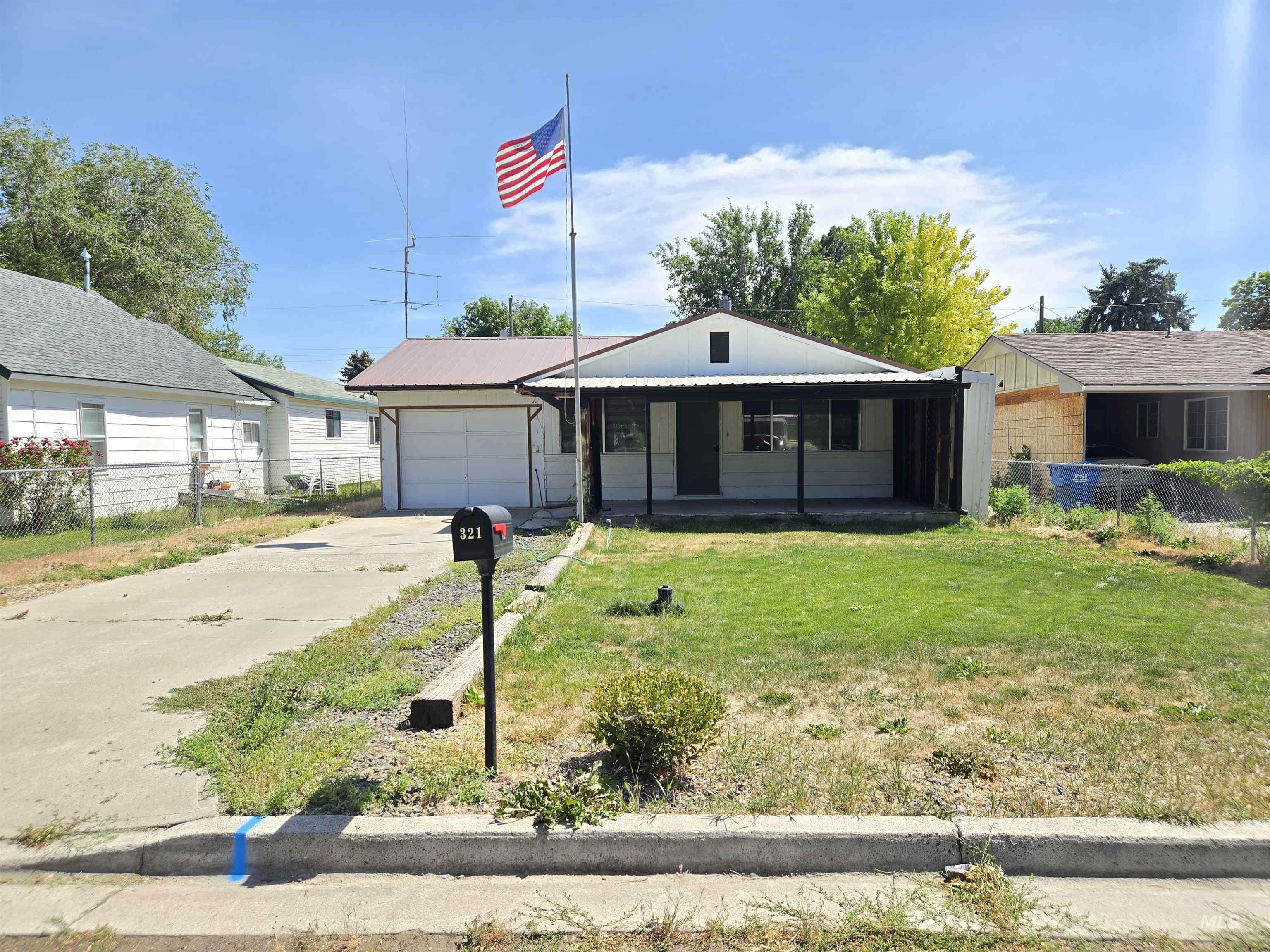 321 W Avenue E, Jerome, Idaho 83338, 3 Bedrooms, 1 Bathroom, Residential For Sale, Price $280,000, 98992026