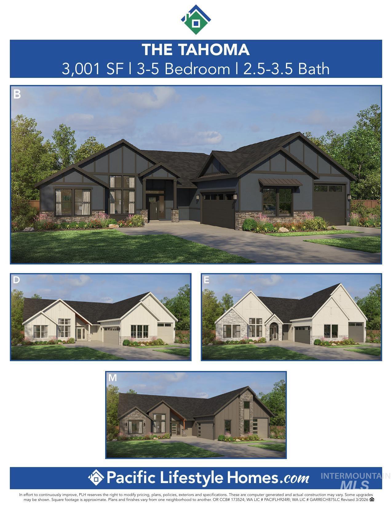 7689 W Flathead Lakes St., Eagle, Idaho 83616, 4 Bedrooms, 3.5 Bathrooms, Residential For Sale, Price $1,374,900, 98992048