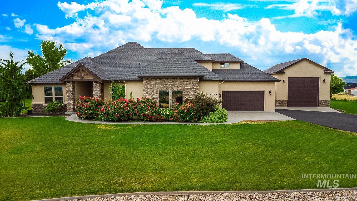 8077 Star Pass Ridge, Nampa, Idaho 83686, 4 Bedrooms, 4 Bathrooms, Residential For Sale, Price $1,265,000,MLS 98992111