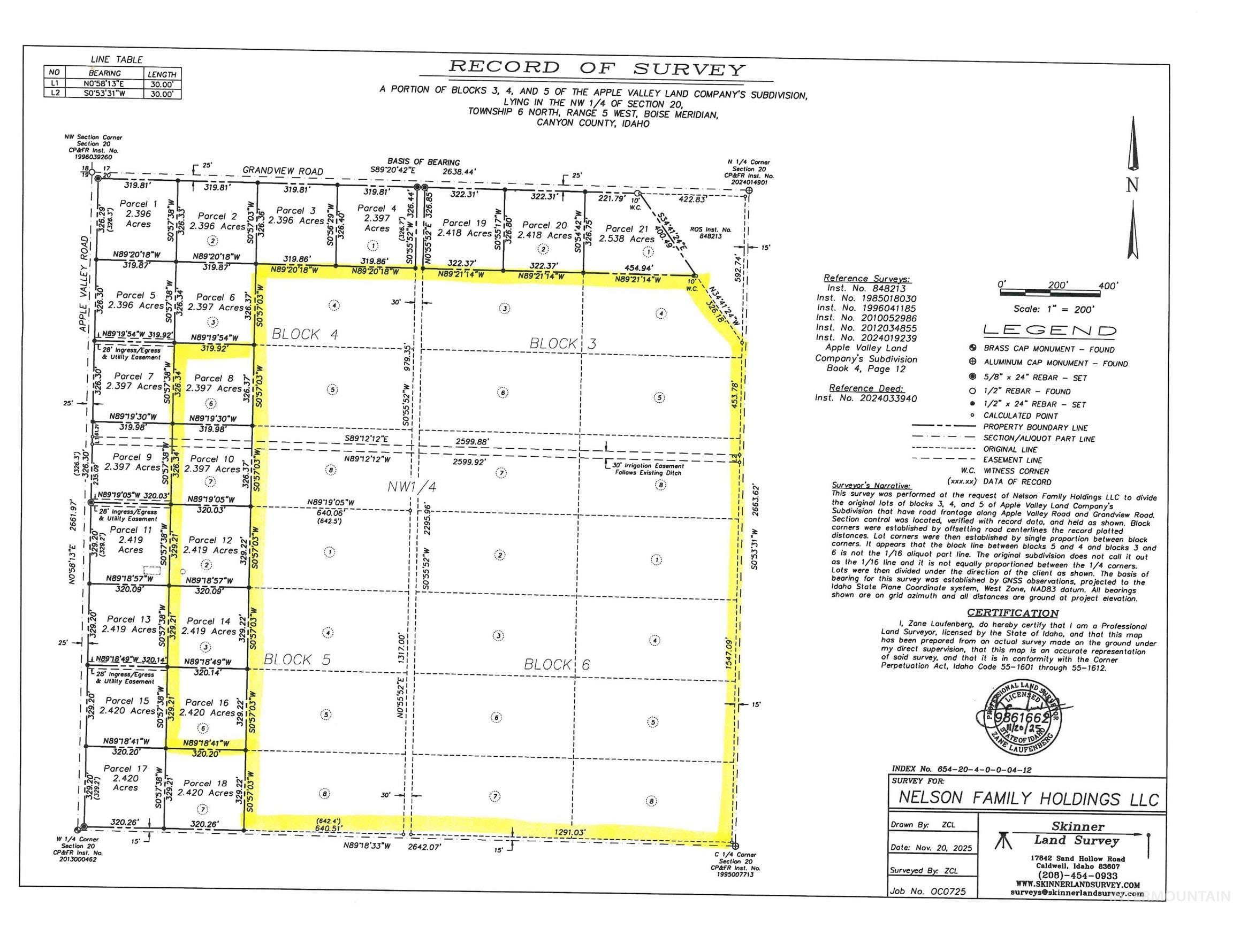 TBD Apple Valley Rd, Parma, Idaho 83660, Land For Sale, Price $3,900,000,MLS 98992172