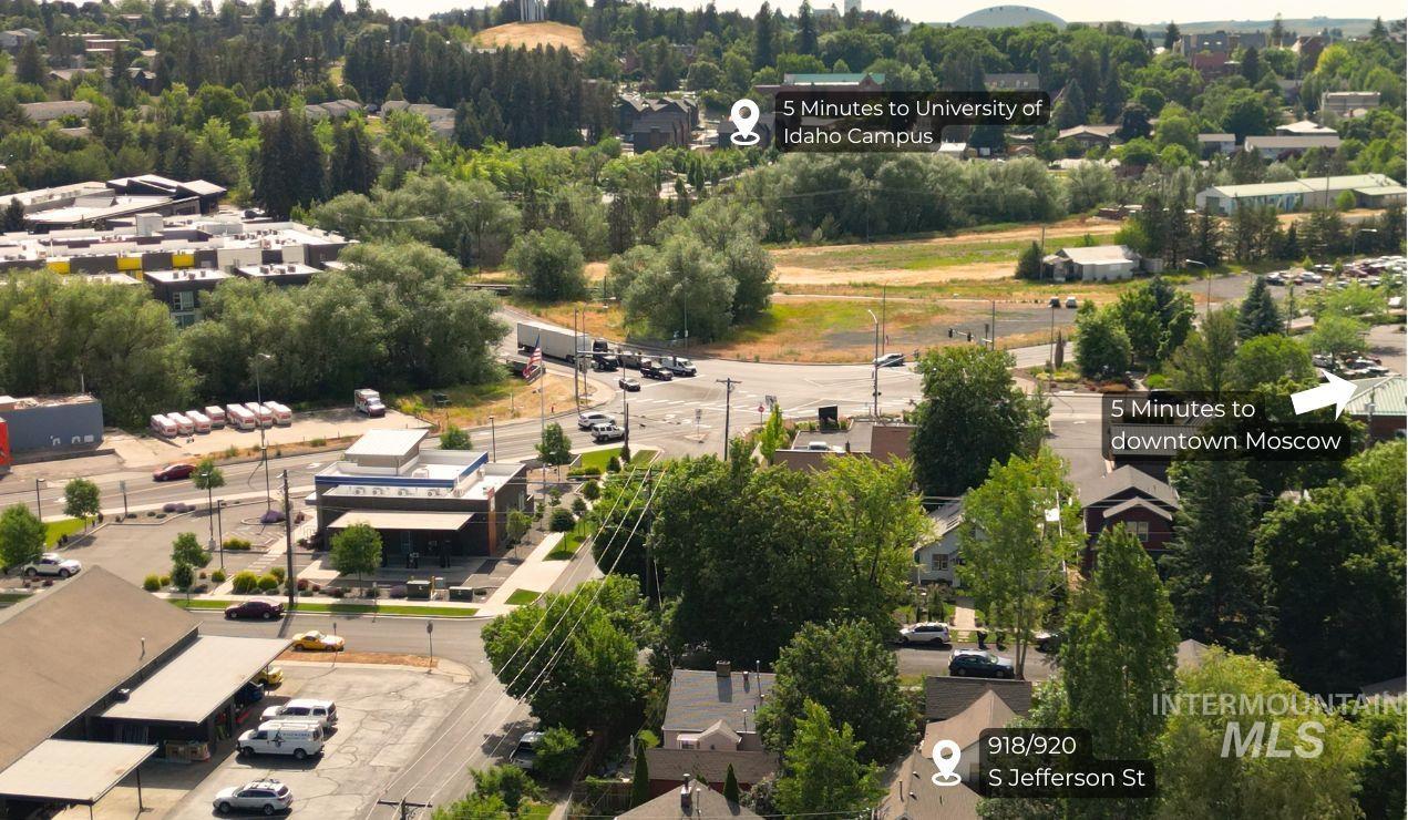 918, 920 S Jefferson, Moscow, Idaho 83843, 2 Bedrooms, 1 Bathroom, Residential Income For Sale, Price $379,000, 98992240