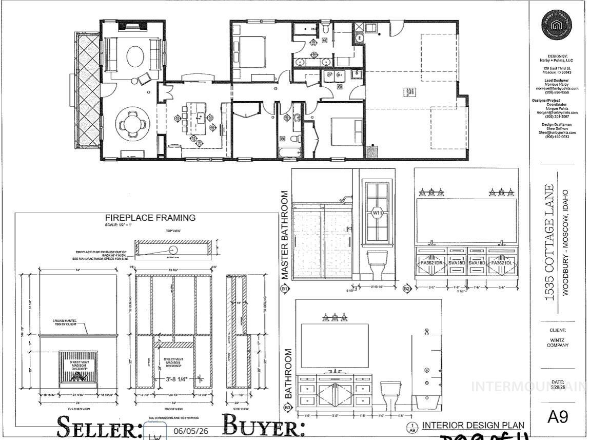 1535 Cottage Lane "Lilac", Moscow, Idaho 83843, 3 Bedrooms, 2 Bathrooms, Residential For Sale, Price $585,000, 98992265