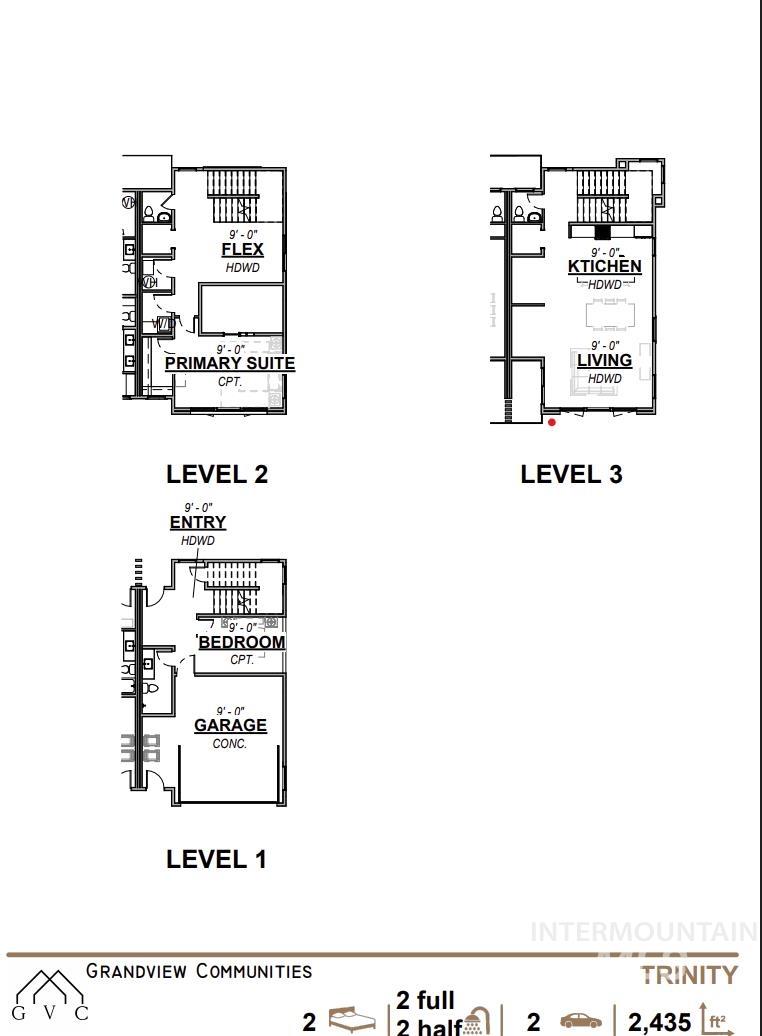 1240 W. Malbar St, Meridian, Idaho 83646, 3 Bedrooms, 3 Bathrooms, Residential For Sale, Price $769,900, 98992285