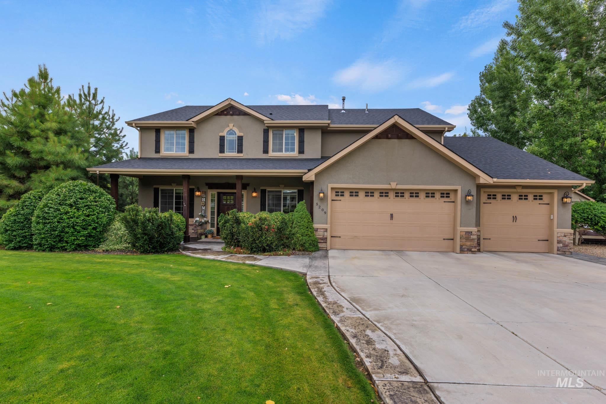 5209 Green Valley Place, Nampa, Idaho 83686-5791, 5 Bedrooms, 4 Bathrooms, Residential For Sale, Price $1,150,000, 98992287
