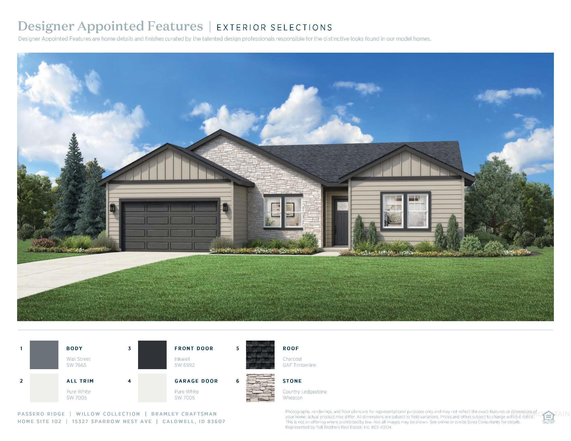 15327 Sparrow Nest Ave, Caldwell, Idaho 83607, 3 Bedrooms, 2.5 Bathrooms, Residential For Sale, Price $589,000,MLS 98992392