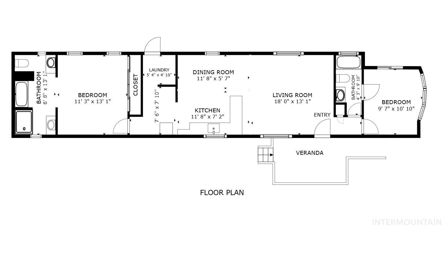 7826 Manassas Ln, Boise, Idaho 83714, 2 Bedrooms, 2 Bathrooms, Residential For Sale, Price $105,000,MLS 98992455