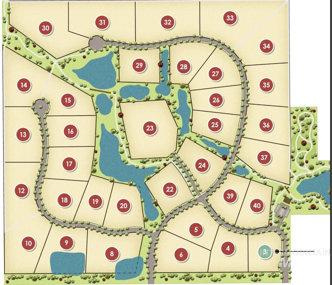 201 N Romal Lane, Lot 3, Eagle, Idaho 83616, Land For Sale, Price $1,395,000,MLS 98992485