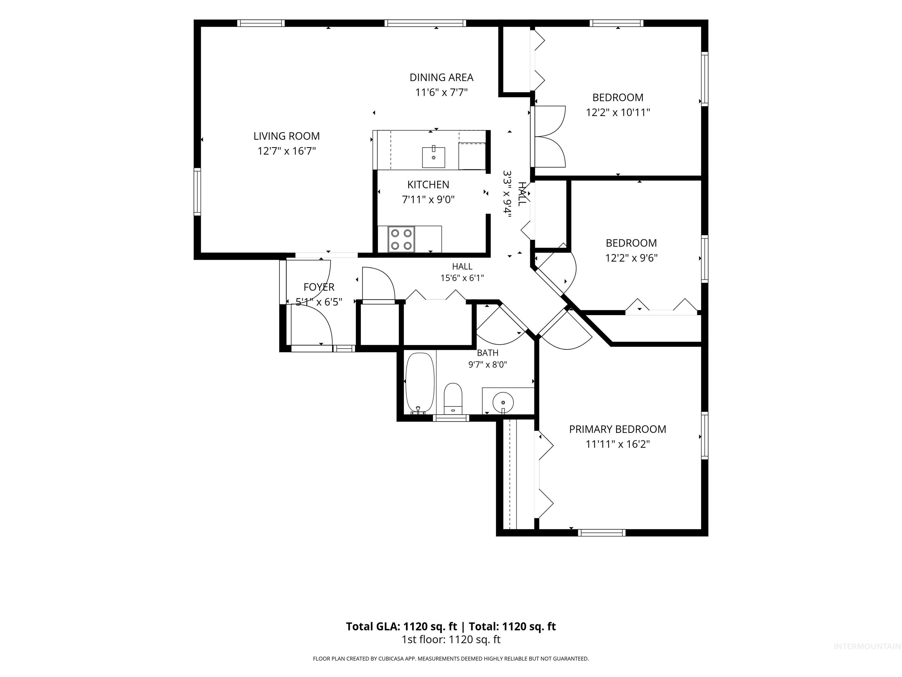 7685 W Settlers Ave, Boise, Idaho 83704, 3 Bedrooms, 1 Bathroom, Residential For Sale, Price $385,000,MLS 98992489