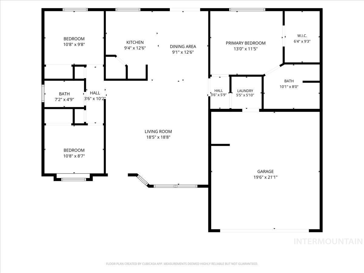 14413 W Roaring Creek, Boise, Idaho 83713, 3 Bedrooms, 2 Bathrooms, Residential For Sale, Price $449,000, 98992525