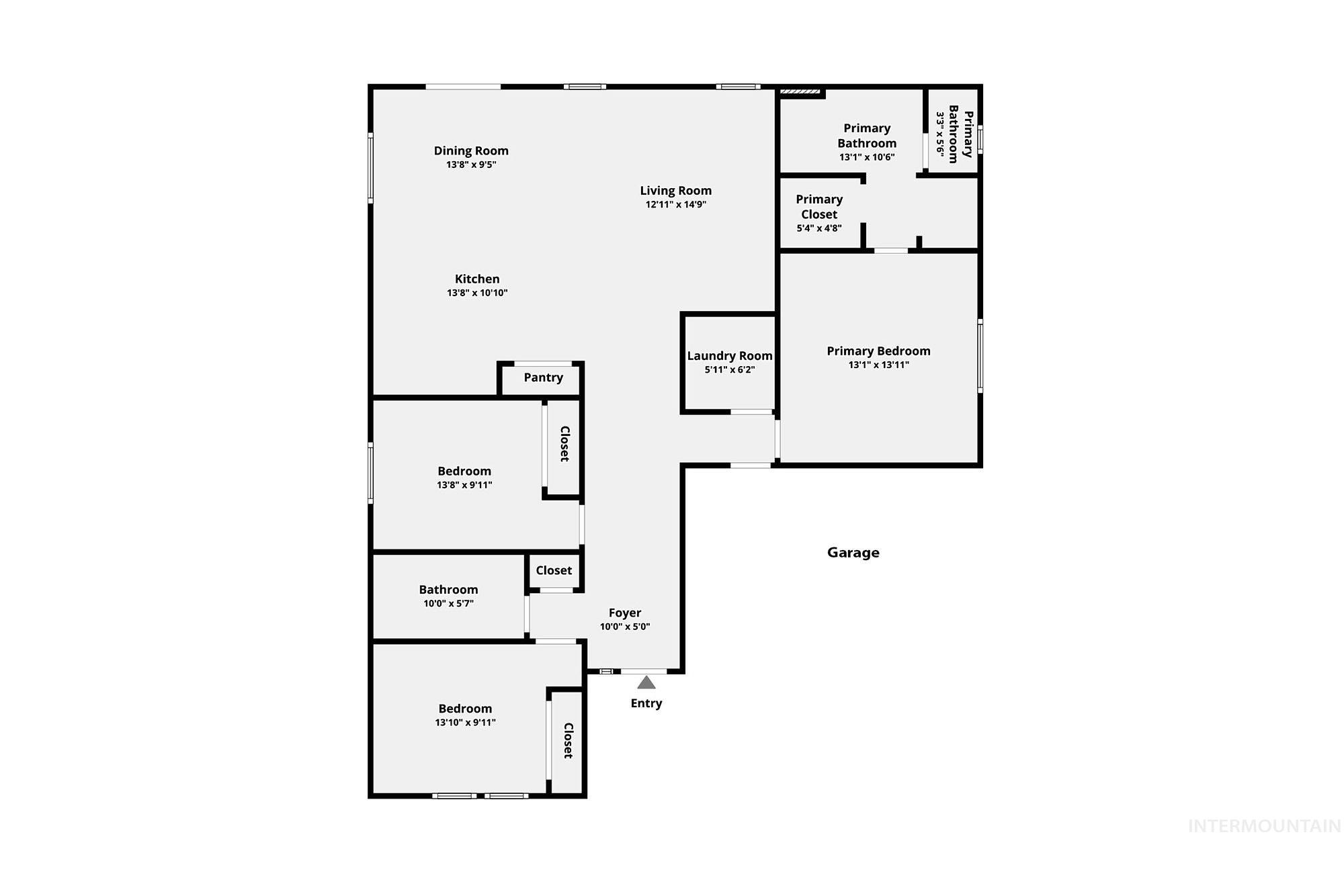 10212 W Trident Ridge Dr, Star, Idaho 83669-6431, 3 Bedrooms, 2 Bathrooms, Residential For Sale, Price $449,000,MLS 98992538