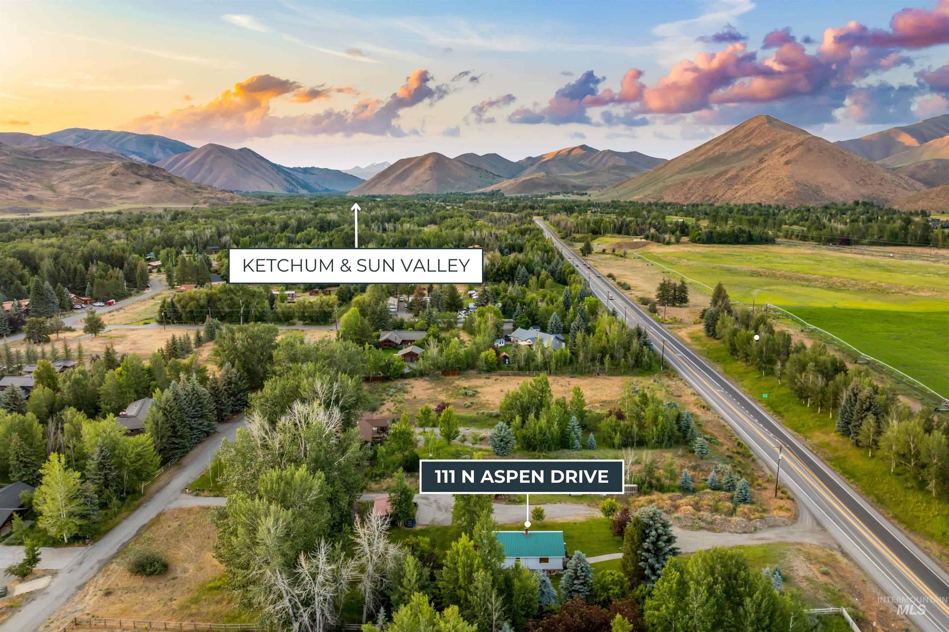 111 N Aspen Drive, Hailey, Idaho 83333, 4 Bedrooms, 2 Bathrooms, Residential For Sale, Price $995,000, 98992545
