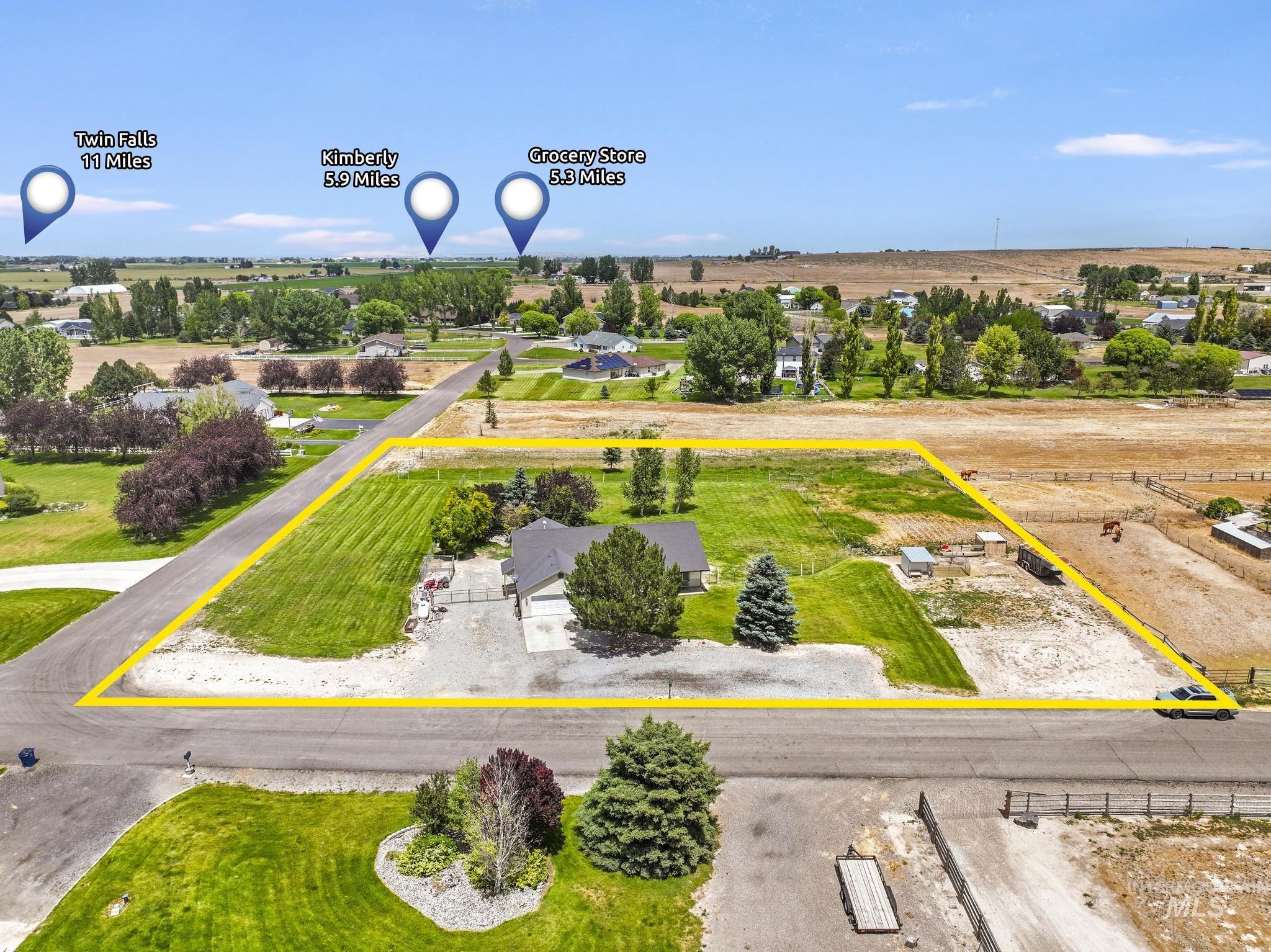 3480 E 3180 N, Kimberly, Idaho 83341, 3 Bedrooms, 2 Bathrooms, Residential For Sale, Price $539,900,MLS 98992620