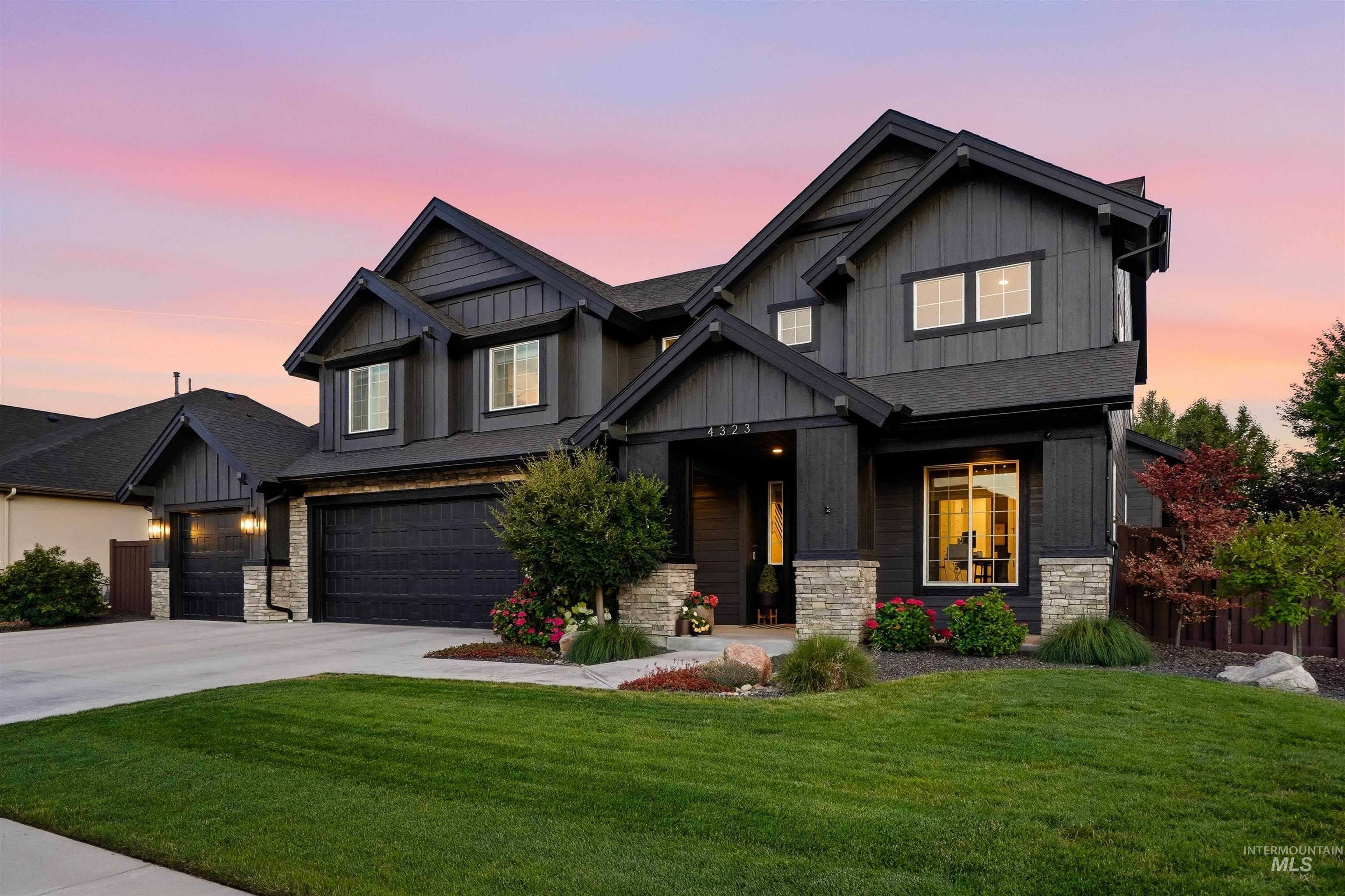 4323 W W Ladle Rapids, Meridian, Idaho 83646, 5 Bedrooms, 3.5 Bathrooms, Residential For Sale, Price $1,149,900, 98992631