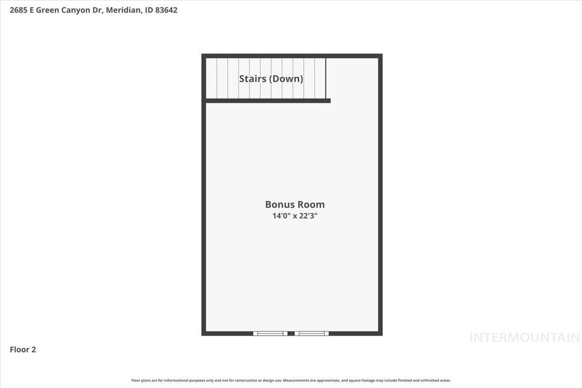 2685 E Green Canyon Drive, Meridian, Idaho 83642, 4 Bedrooms, 2 Bathrooms, Residential For Sale, Price $590,000,MLS 98992632