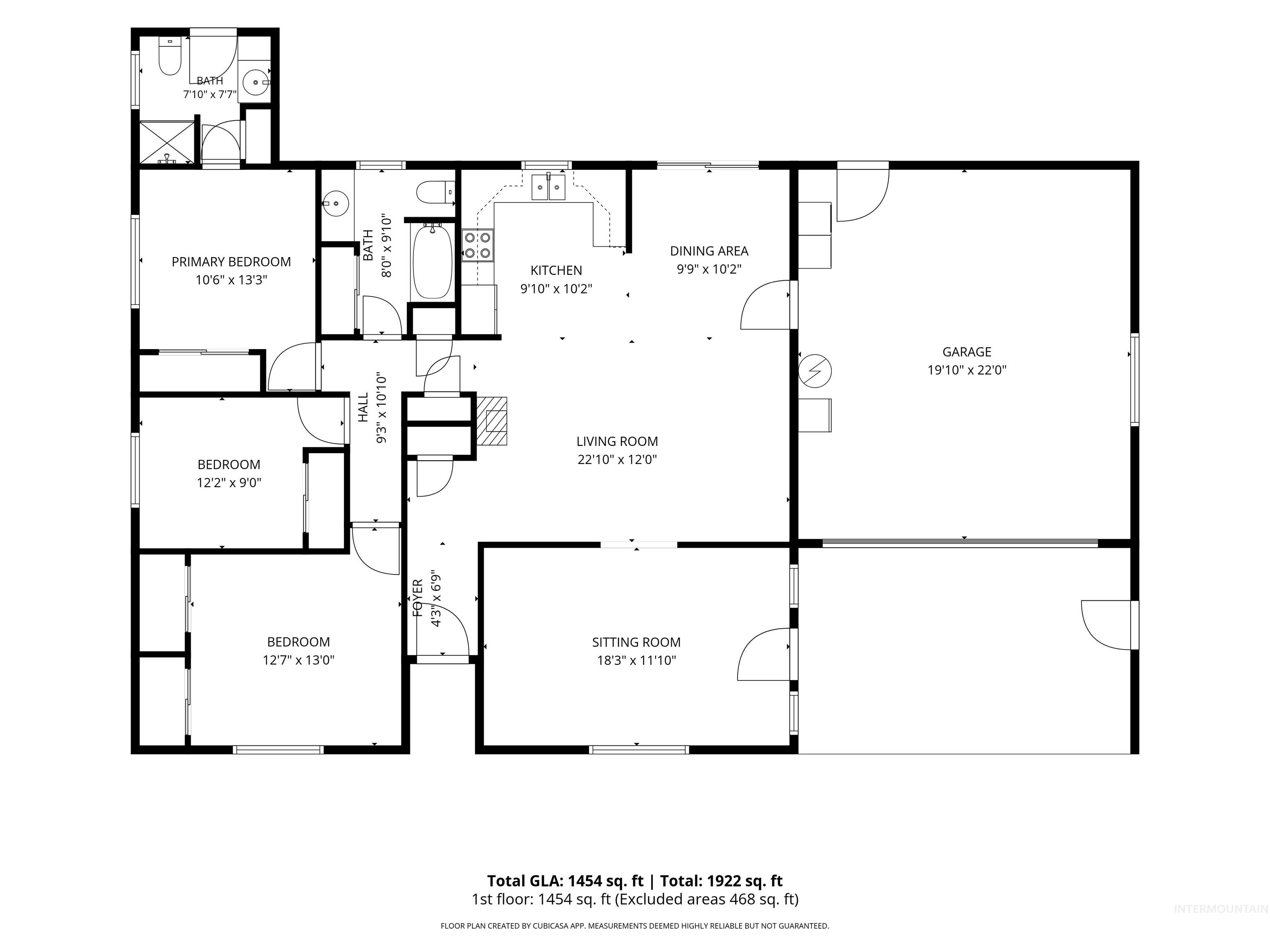 73 N Elijah Dr, Nampa, Idaho 83651, 3 Bedrooms, 2 Bathrooms, Residential For Sale, Price $344,900, 98992703