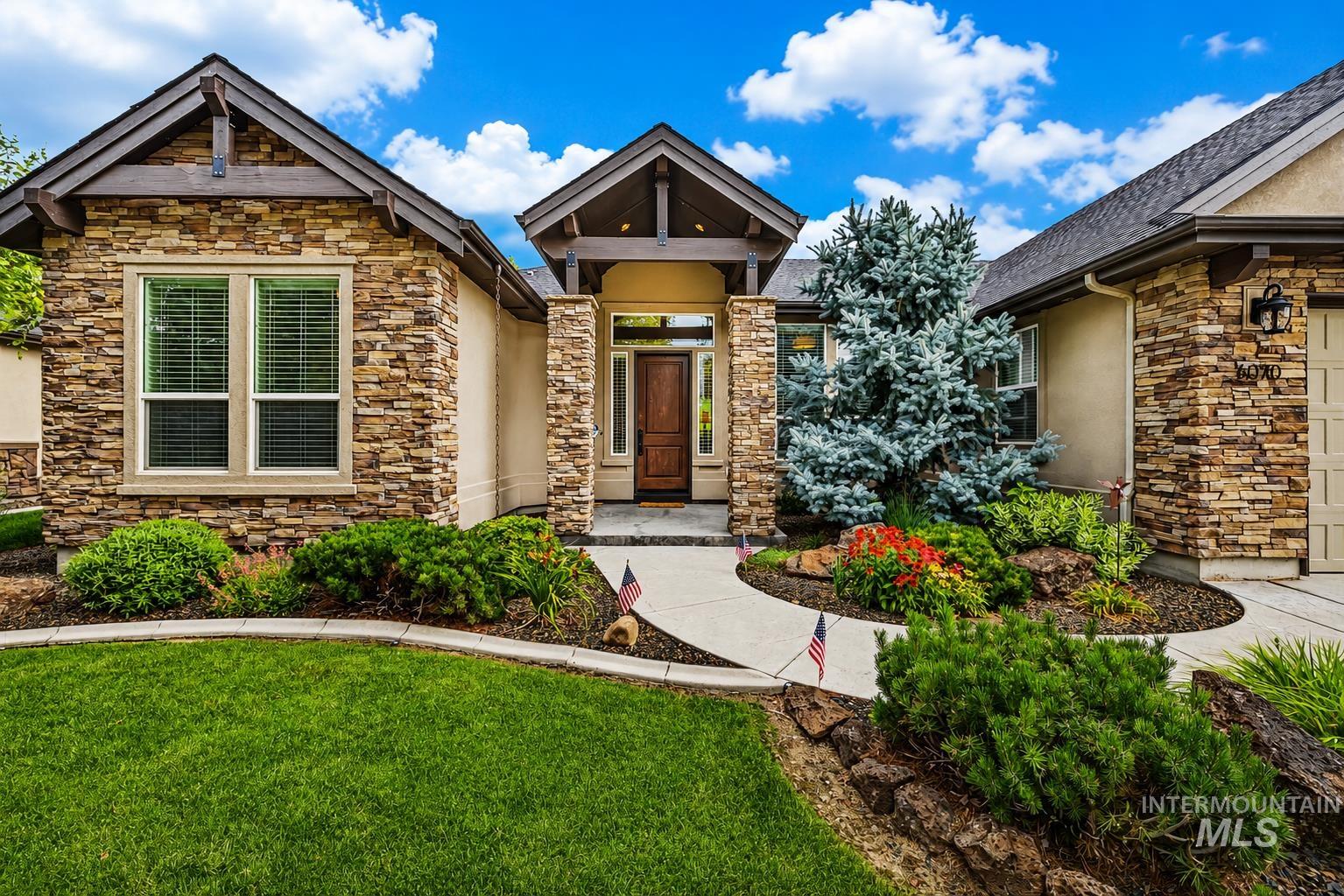 6070 W Piaffe Ct, Eagle, Idaho 83616, 4 Bedrooms, 3.5 Bathrooms, Residential For Sale, Price $1,100,000,MLS 98992720