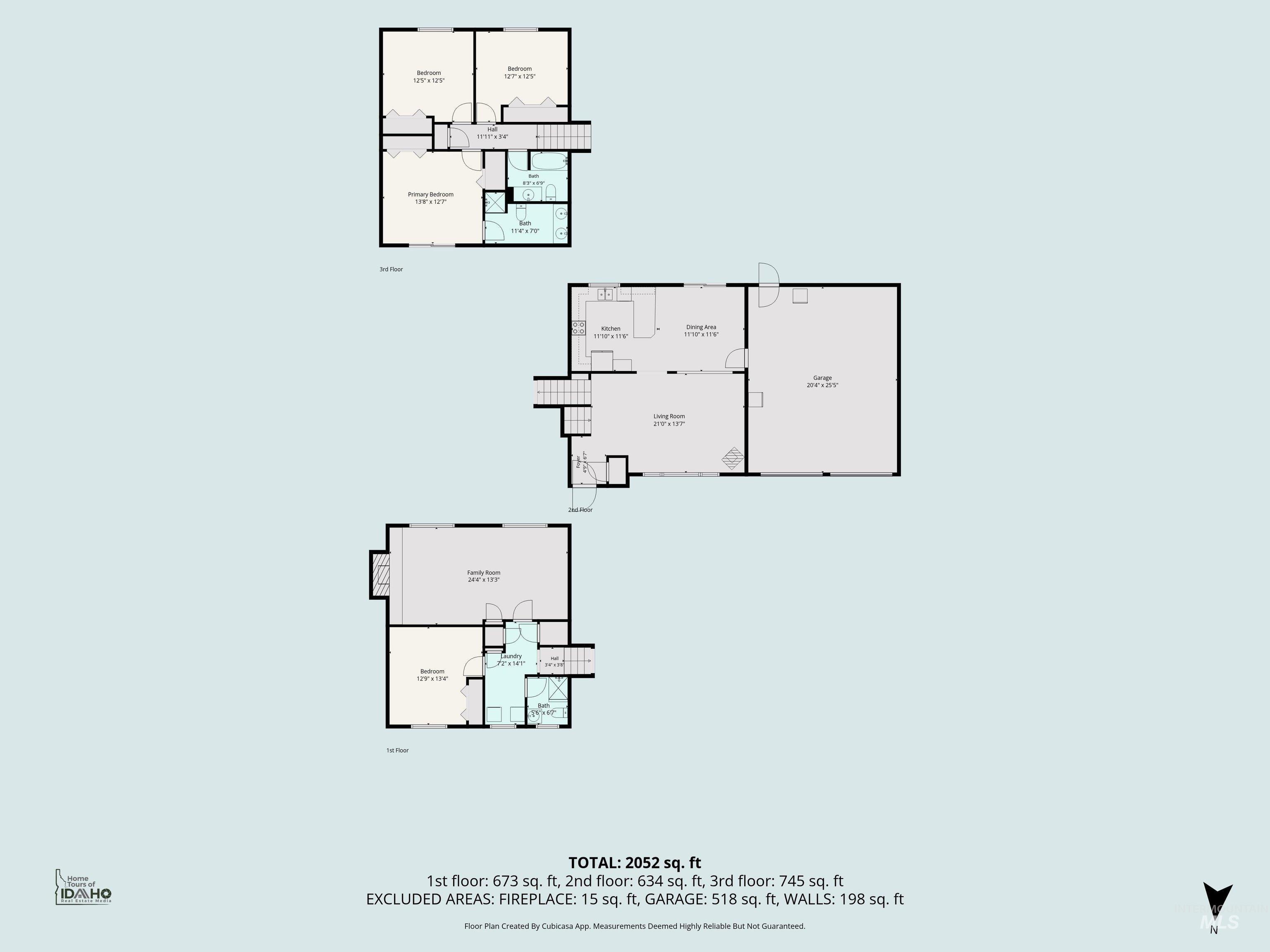 15095 David St, Caldwell, Idaho 83607, 4 Bedrooms, 3 Bathrooms, Residential For Sale, Price $524,900,MLS 98992762