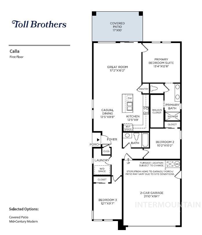 10482 W Bravery St, Kuna, Idaho 83634, 3 Bedrooms, 2 Bathrooms, Residential For Sale, Price $394,000, 98992811