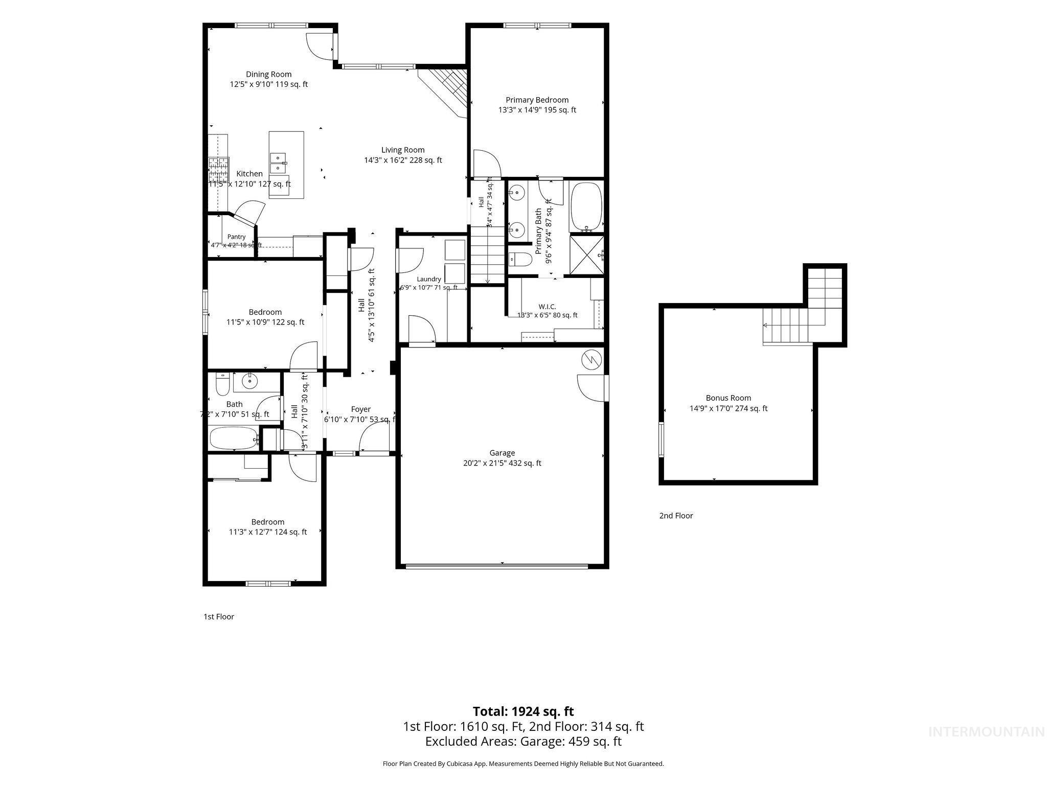 1023 N Chastain Ln, Eagle, Idaho 83616, 3 Bedrooms, 2 Bathrooms, Residential For Sale, Price $565,000, 98992901