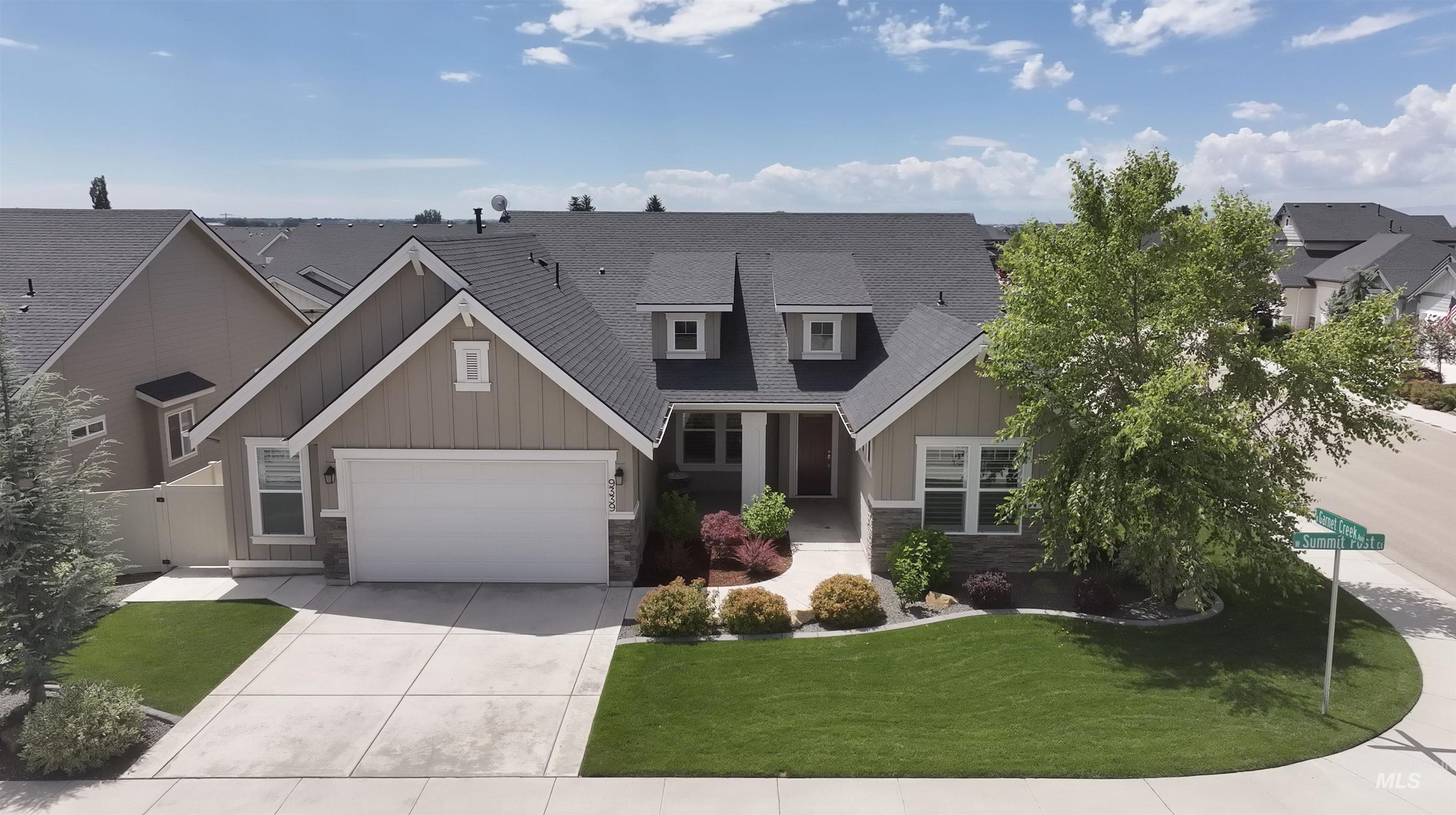 9339 W Summit Post Ct, Star, Idaho 83669, 3 Bedrooms, 2 Bathrooms, Residential For Sale, Price $649,900, 98993040