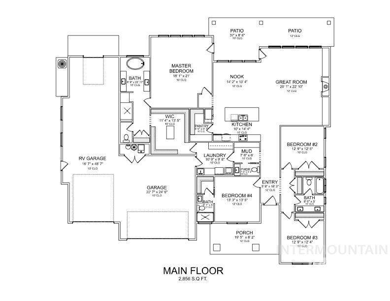 6181 W Strant St., Eagle, Idaho 83616, 4 Bedrooms, 3.5 Bathrooms, Residential For Sale, Price $1,350,000,MLS 98993049