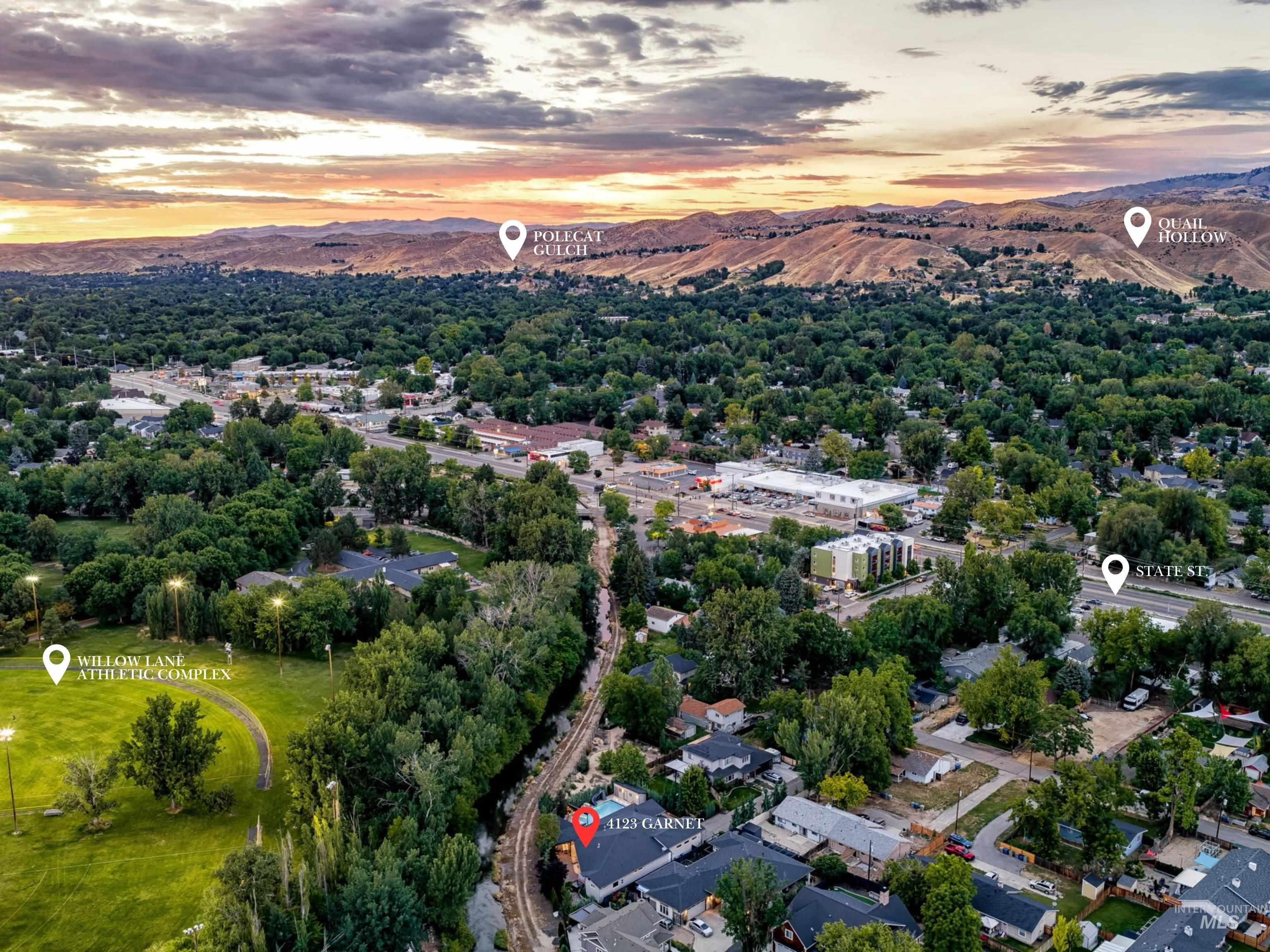 4123 W Garnet, Boise, Idaho 83703, 3 Bedrooms, 2.5 Bathrooms, Residential For Sale, Price $1,200,000,MLS 98993079