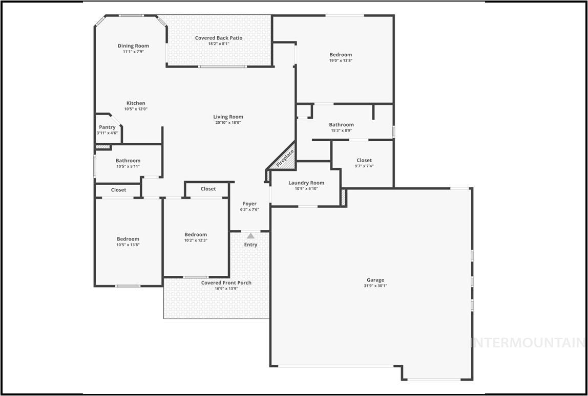 728 W Heather Woods Dr., Nampa, Idaho 83686, 3 Bedrooms, 2 Bathrooms, Residential For Sale, Price $469,900, 98993084