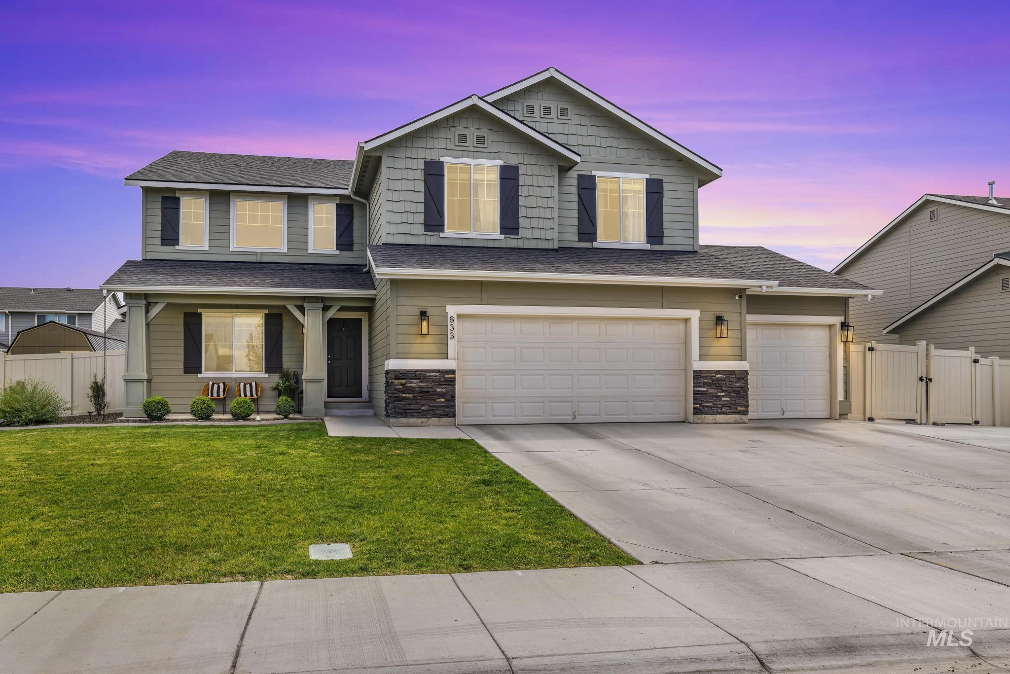 833 White Tail Dr, Twin Falls, Idaho 83301, 4 Bedrooms, 2.5 Bathrooms, Residential For Sale, Price $555,000, 98993169