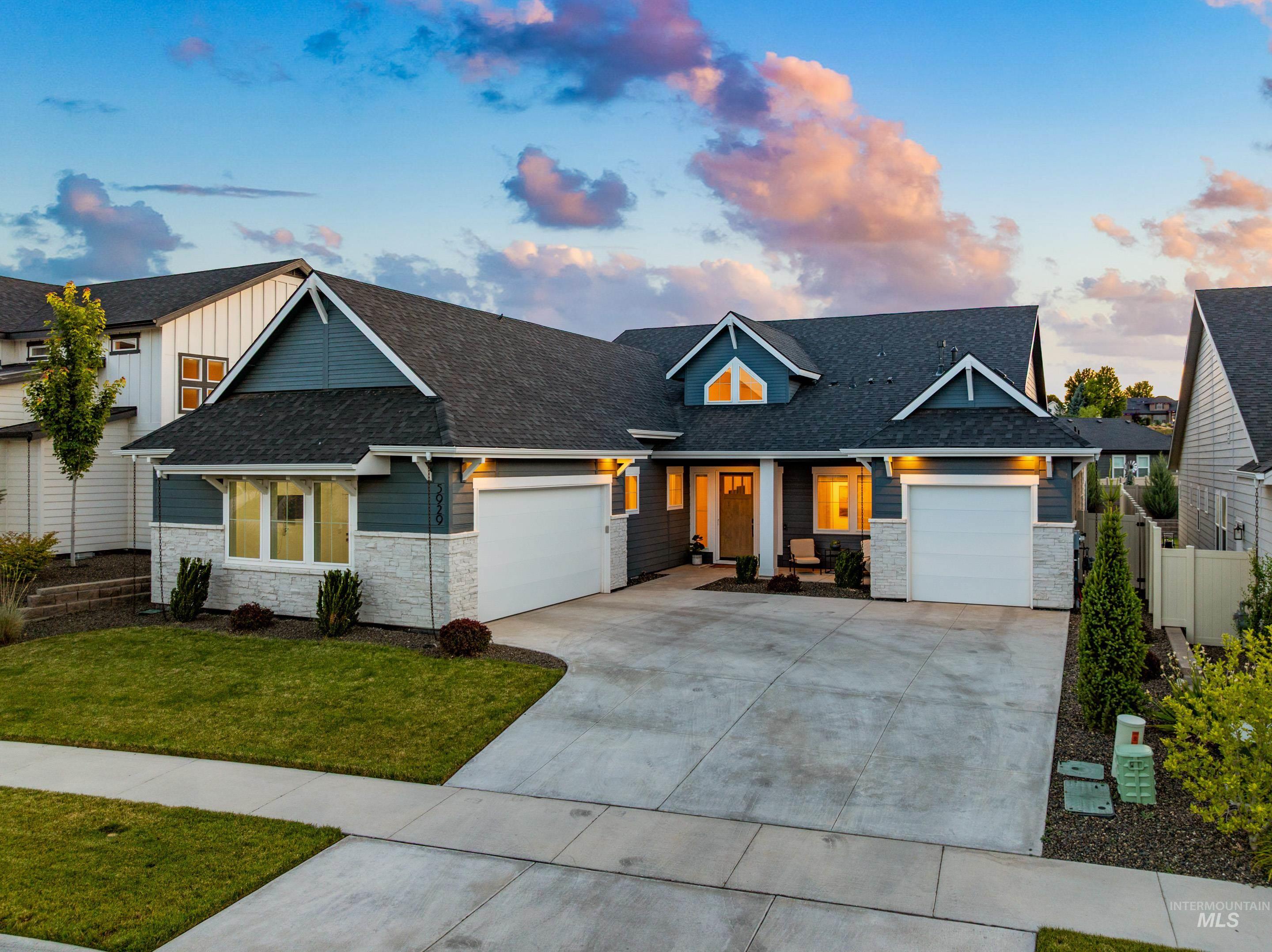 5929 S Pioneer Trail Way, Meridian, Idaho 83642, 3 Bedrooms, 2.5 Bathrooms, Residential For Sale, Price $829,900, 98993233