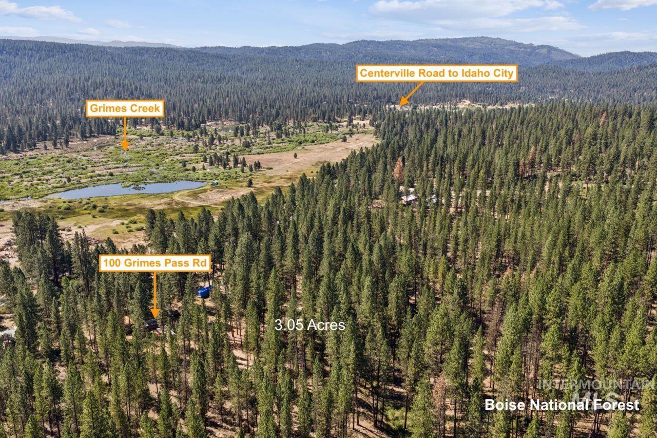 100 Grimes Pass Rd, Idaho City, Idaho 83631, 4 Bedrooms, 1 Bathroom, Residential For Sale, Price $400,000,MLS 98993245