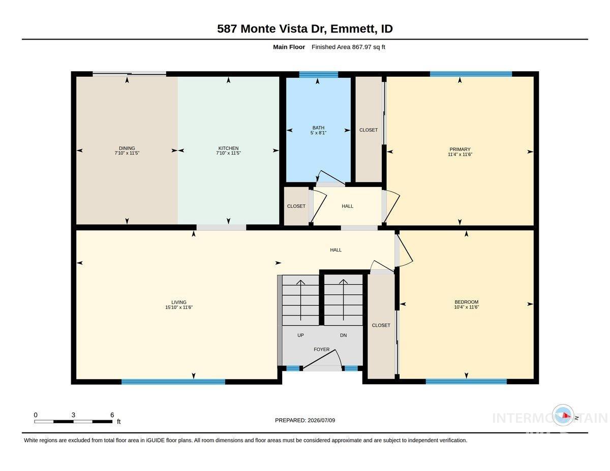 587 Monte Vista Dr., Emmett, Idaho 83617-3715, 4 Bedrooms, 2 Bathrooms, Residential For Sale, Price $344,900,MLS 98993248