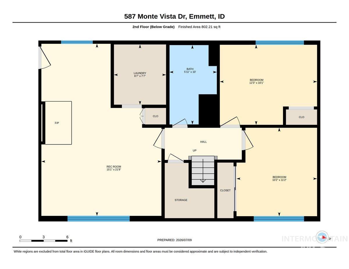 587 Monte Vista Dr., Emmett, Idaho 83617-3715, 4 Bedrooms, 2 Bathrooms, Residential For Sale, Price $344,900,MLS 98993248