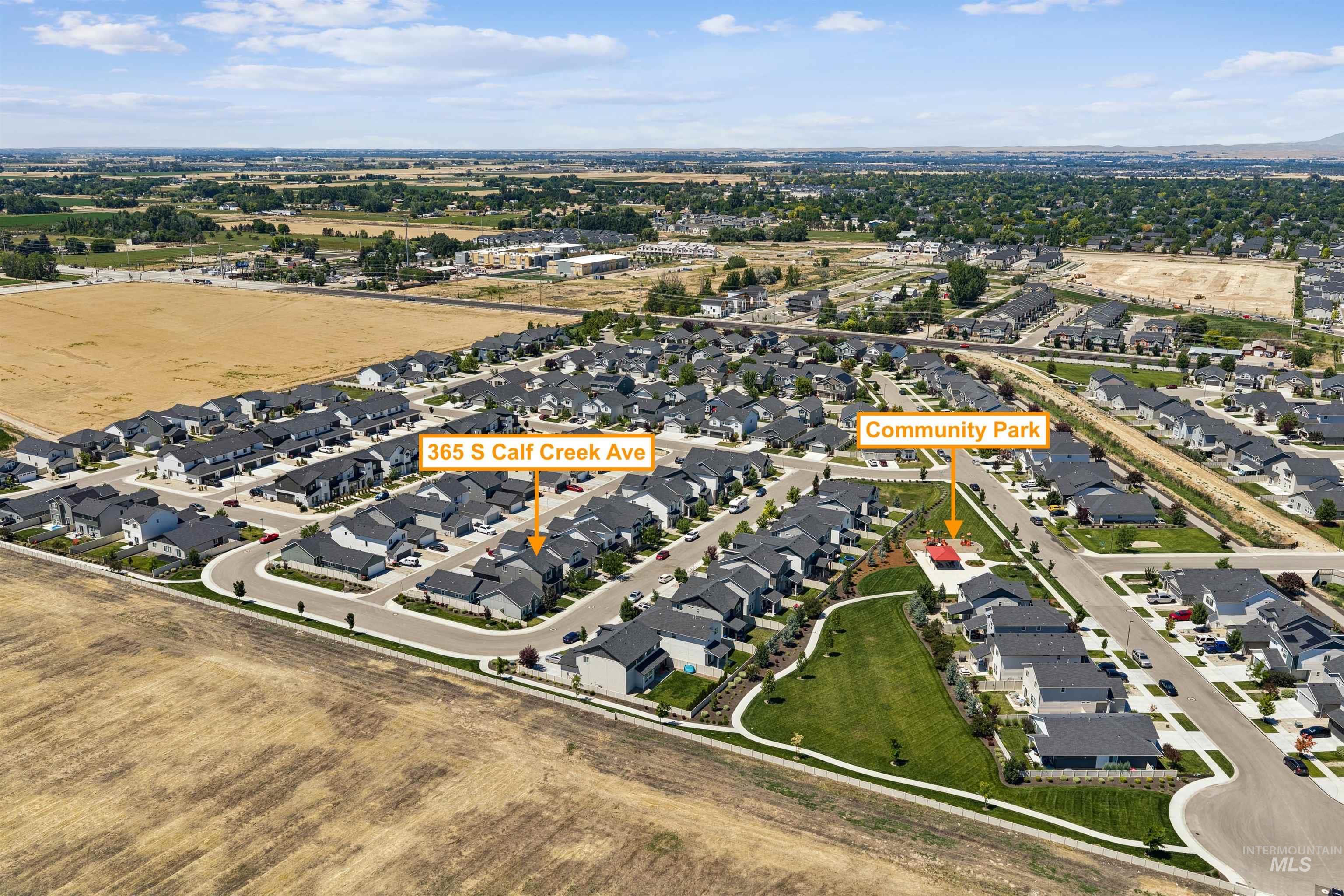 365 S Calf Creek Ave, Meridian, Idaho 83642, 3 Bedrooms, 2.5 Bathrooms, Residential For Sale, Price $430,000, 98993253
