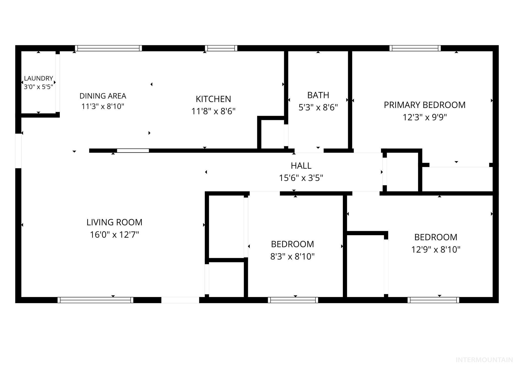 2762 McBride Place, Burley, Idaho 83318, 3 Bedrooms, 1 Bathroom, Residential For Sale, Price $265,000, 98993289