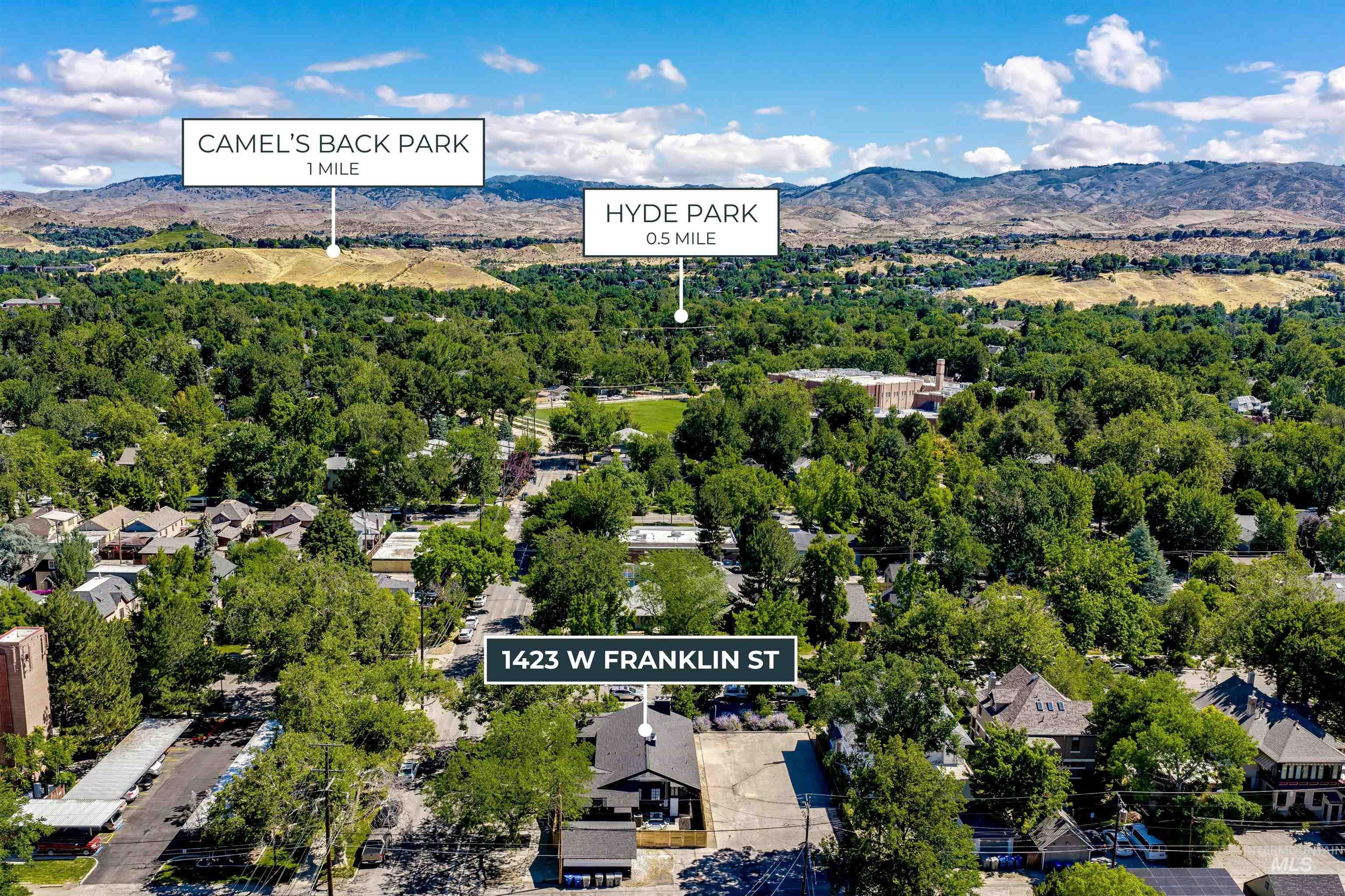 1423 W Franklin Street, Boise, Idaho 83702, 4 Bedrooms, 4 Bathrooms, Residential For Sale, Price $1,395,000, 98993296