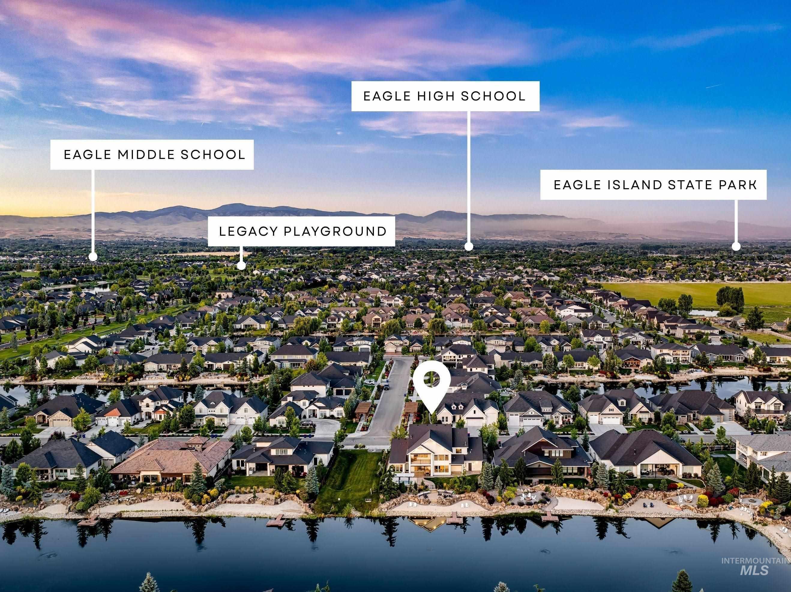 1001 N Triathlon Ave, Eagle, Idaho 83616, 5 Bedrooms, 4.5 Bathrooms, Residential For Sale, Price $1,899,000, 98993310