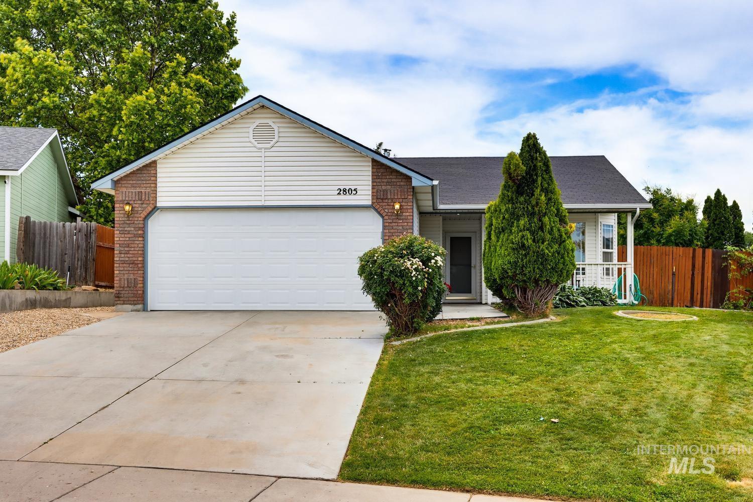 2805 Swan Ave., Nampa, Idaho 83687, 3 Bedrooms, 2 Bathrooms, Residential For Sale, Price $336,990,MLS 98993339