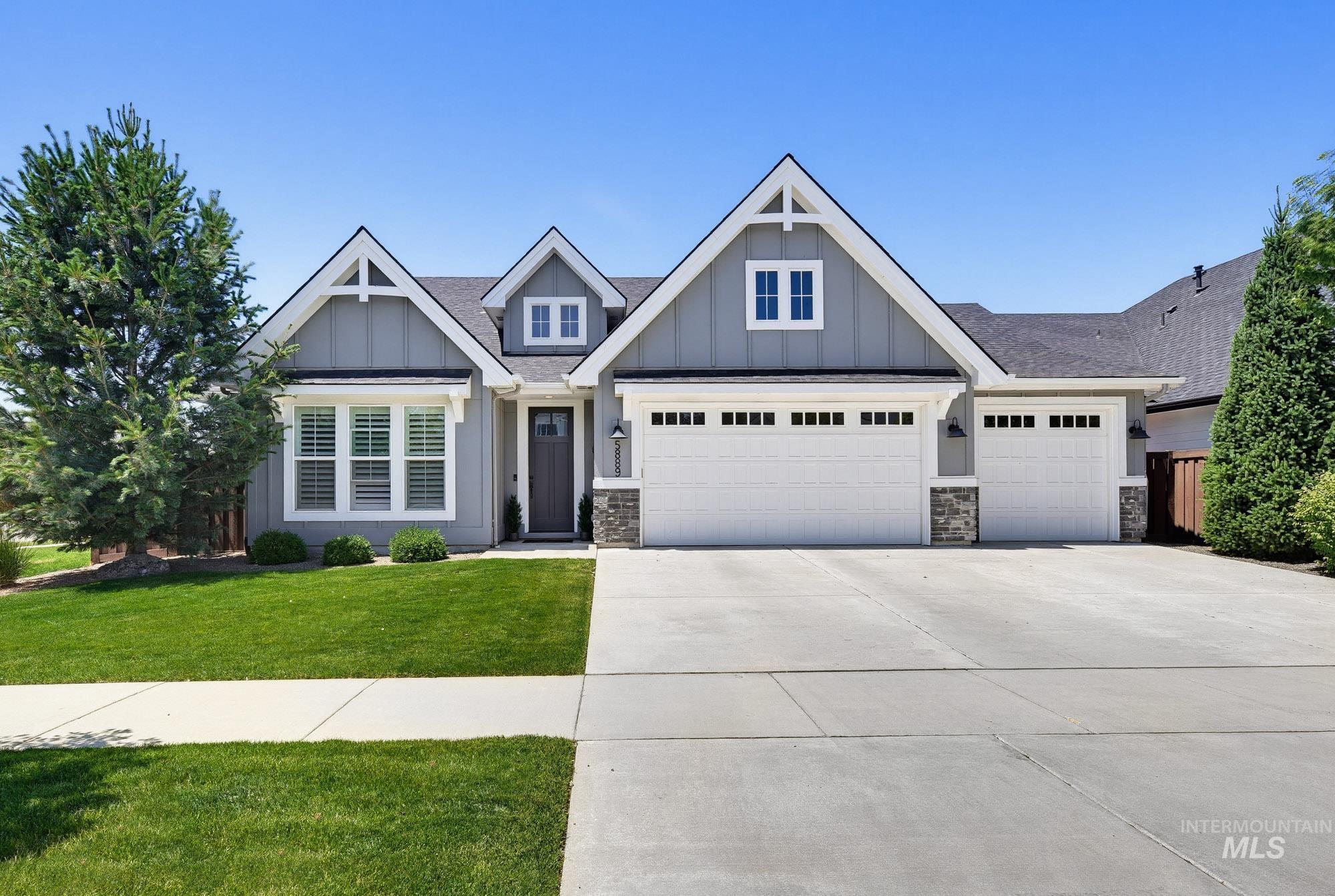 5889 N Lichfield Ave, Meridian, Idaho 83646, 3 Bedrooms, 2 Bathrooms, Residential For Sale, Price $599,000, 98993359