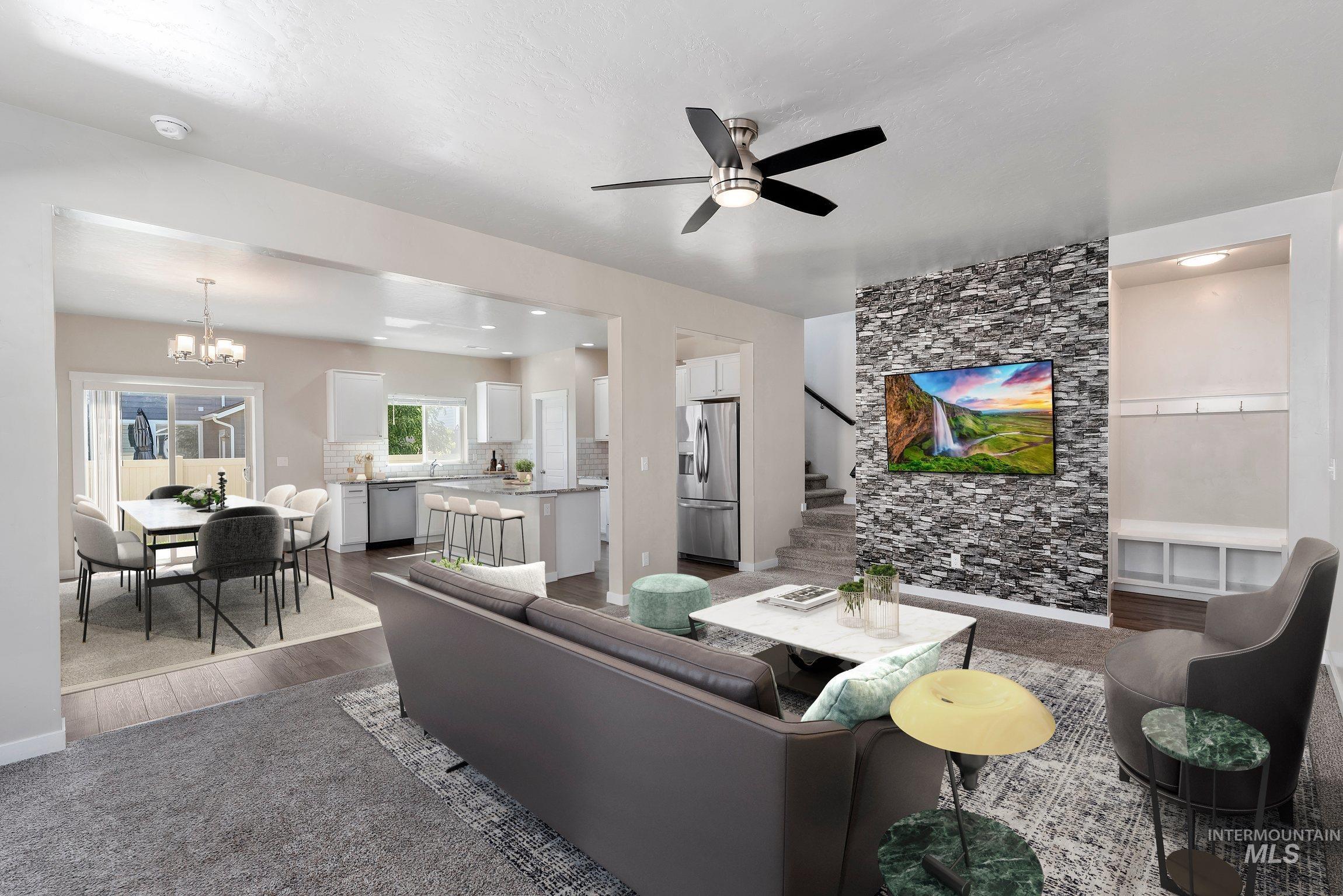 3374 S Glacier Bay Ave, Meridian, Idaho 83642, 3 Bedrooms, 2.5 Bathrooms, Residential For Sale, Price $474,000, 98993391