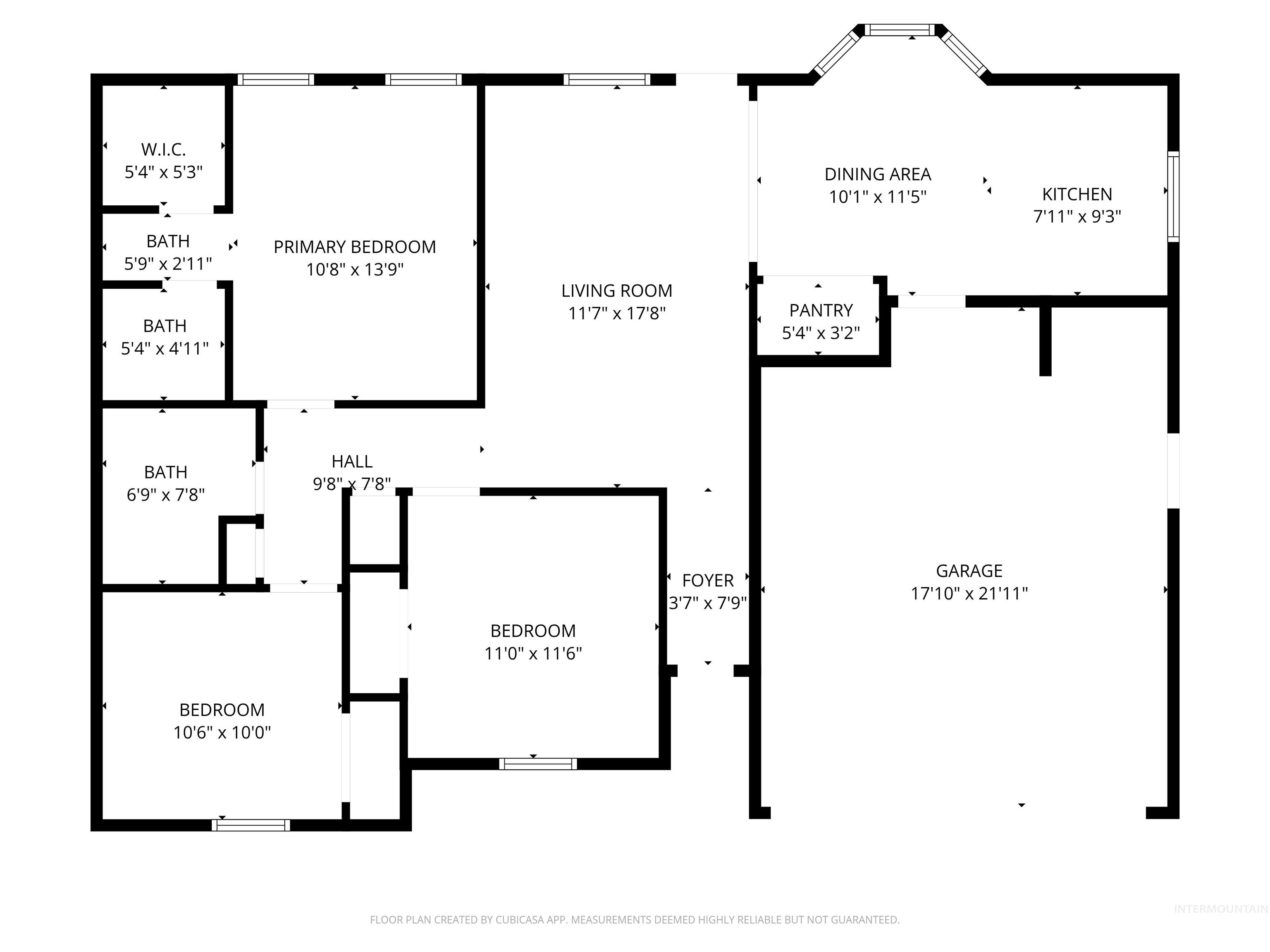 54 S Lollipop Dr., Nampa, Idaho 83687, 3 Bedrooms, 2 Bathrooms, Residential For Sale, Price $335,000, 98993397