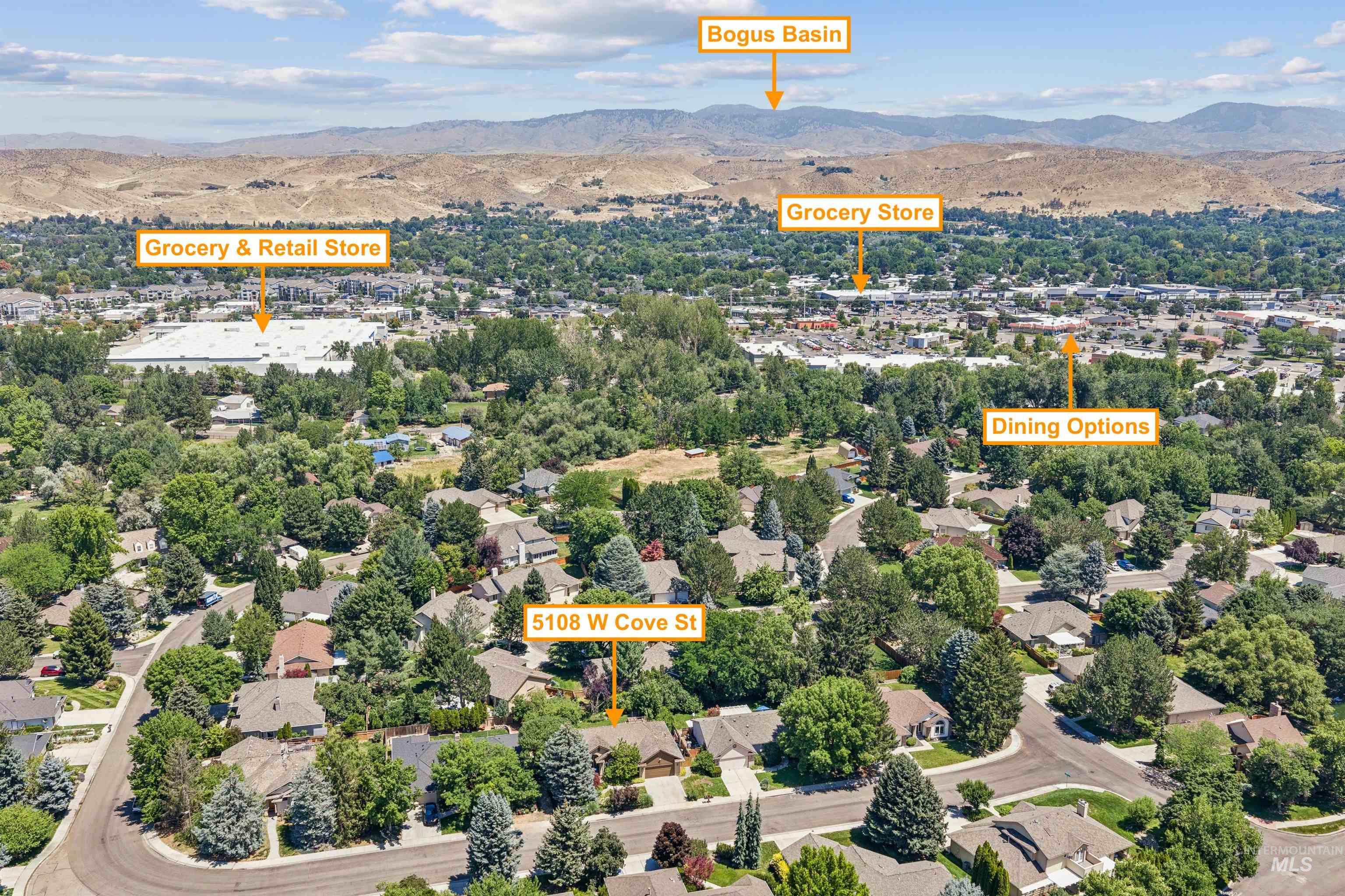 5108 W Cove St, Garden City, Idaho 83714, 2 Bedrooms, 2 Bathrooms, Residential For Sale, Price $560,000, 98993420