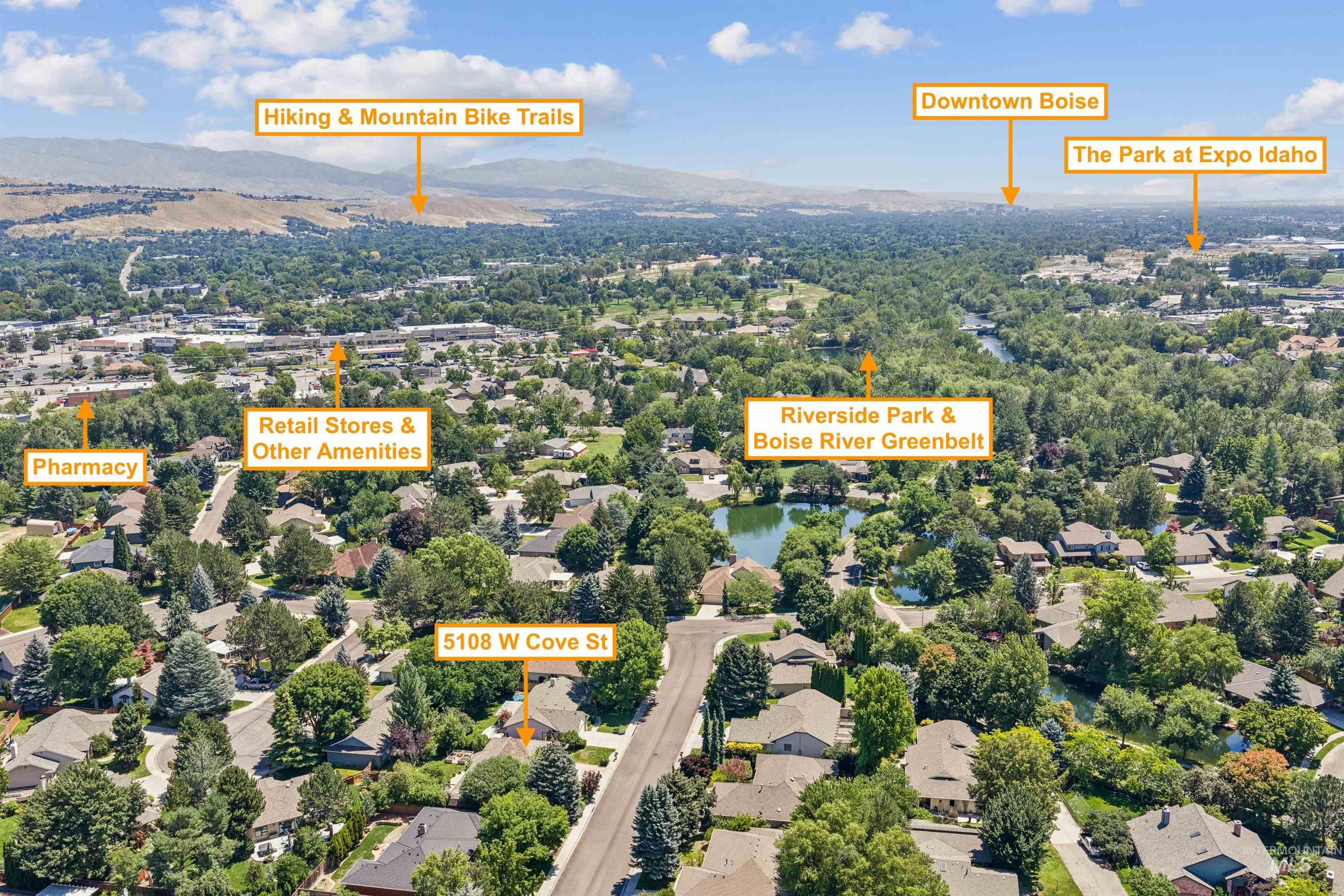 5108 W Cove St, Garden City, Idaho 83714, 2 Bedrooms, 2 Bathrooms, Residential For Sale, Price $560,000, 98993420