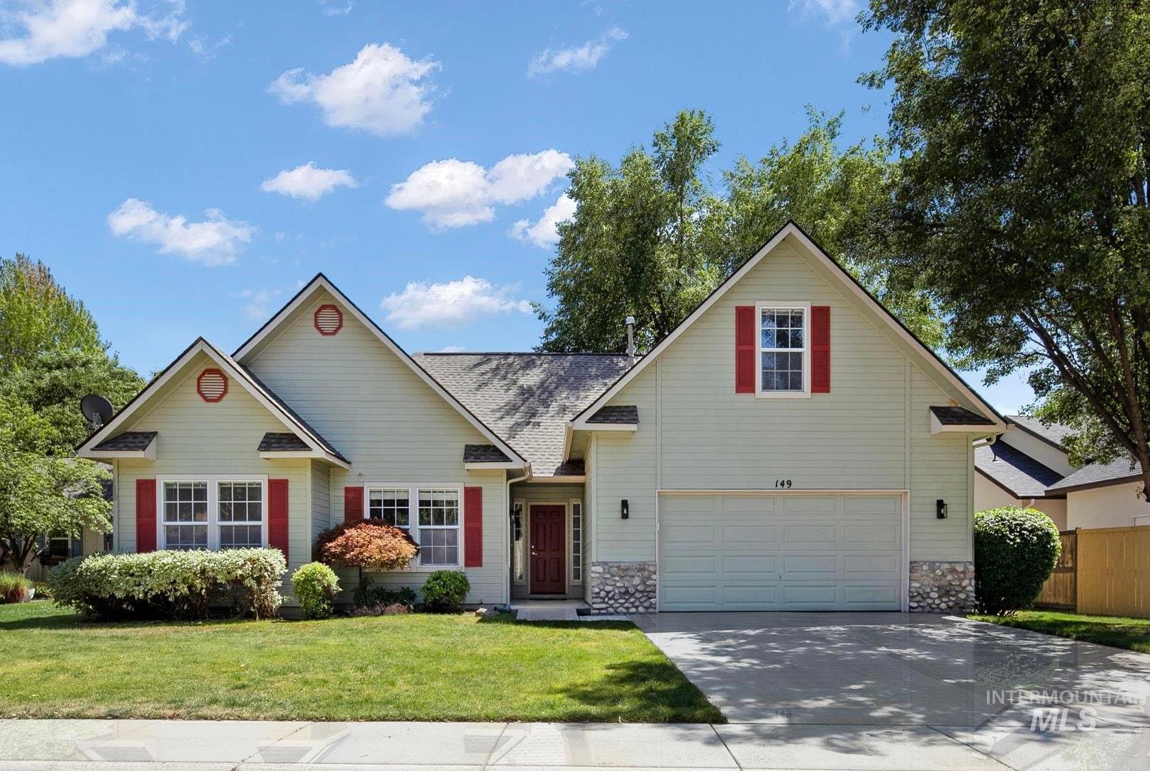 149 S Cobblestone Way, Eagle, Idaho 83616, 4 Bedrooms, 3 Bathrooms, Residential For Sale, Price $535,000,MLS 98993490
