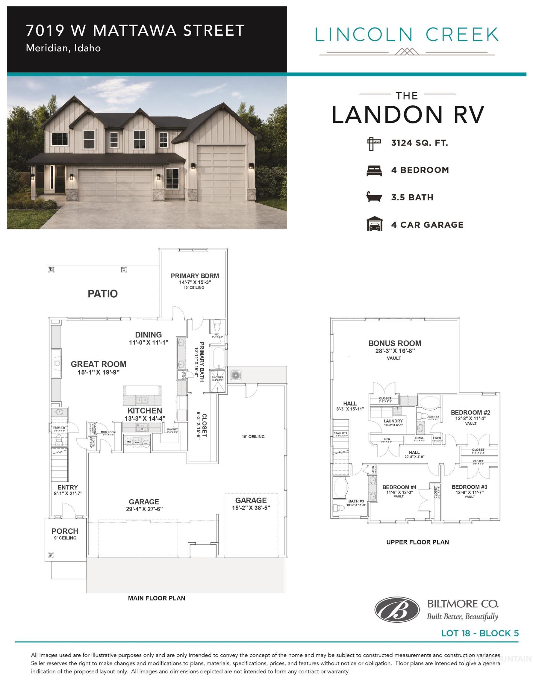 7019 W Mattawa St, Meridian, Idaho 83646, 4 Bedrooms, 3.5 Bathrooms, Residential For Sale, Price $879,900,MLS 98993499