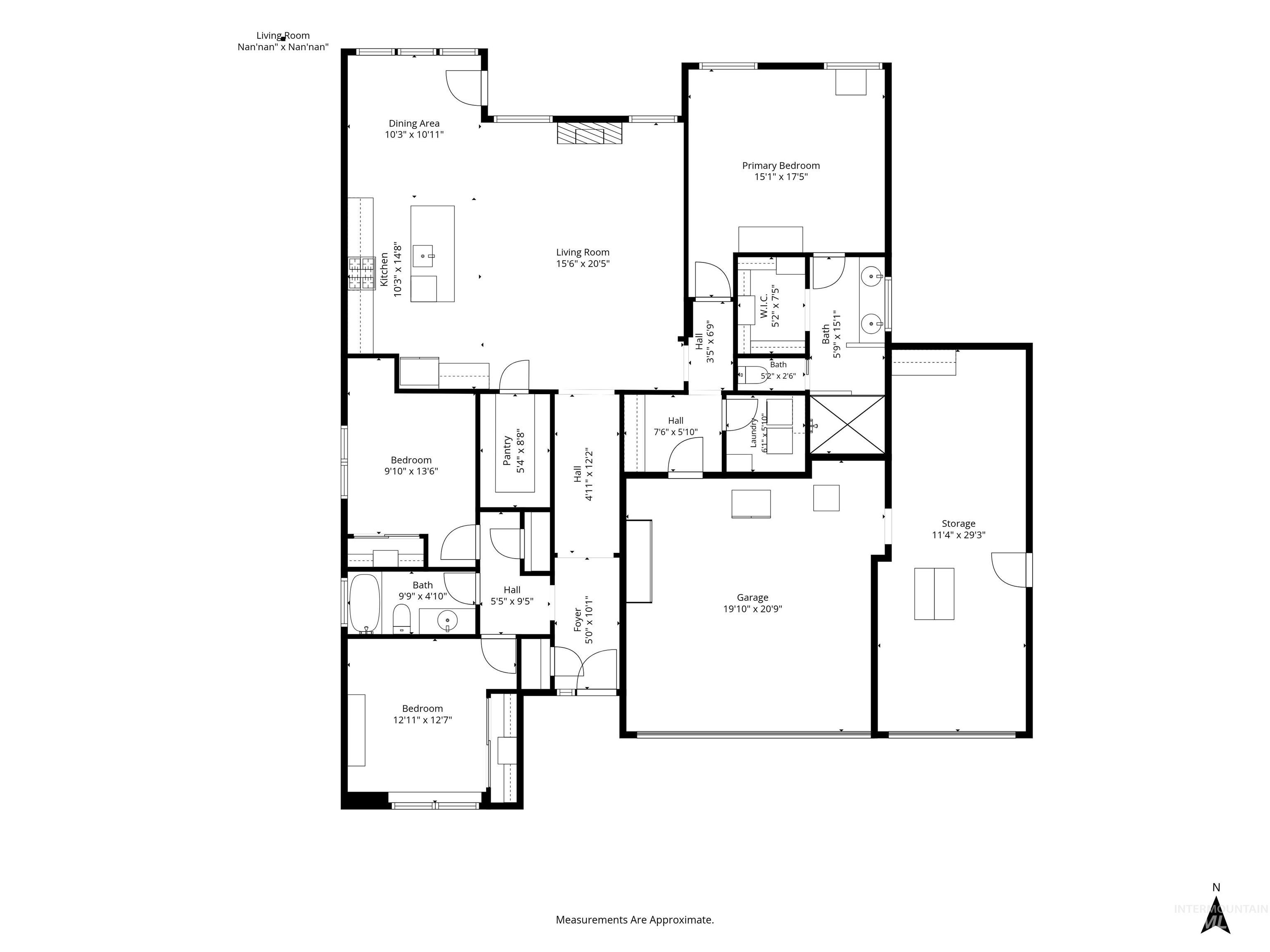 1646 Fort Williams St, Middleton, Idaho 83644, 3 Bedrooms, 2 Bathrooms, Residential For Sale, Price $540,000,MLS 98993523