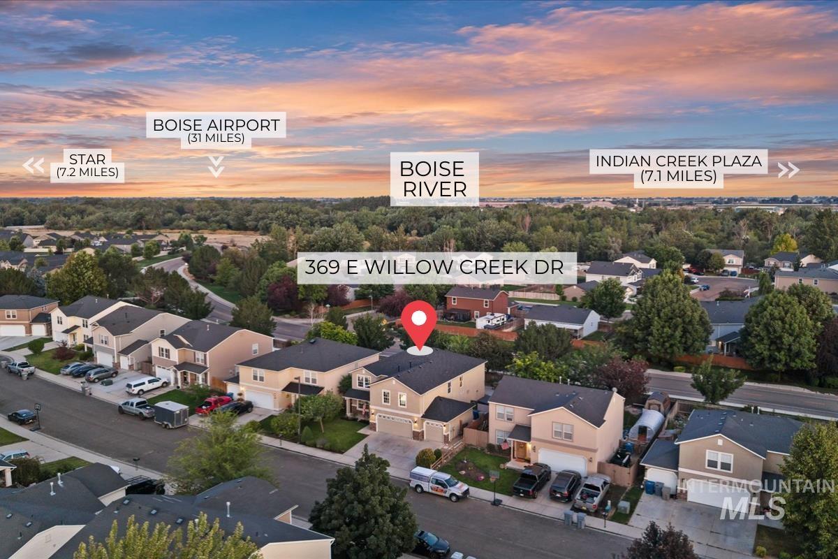 369 E Willowcreek Dr, Middleton, Idaho 83644, 5 Bedrooms, 3 Bathrooms, Residential For Sale, Price $530,000, 98993530