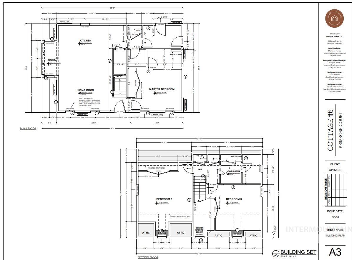 1621 Primrose Ct #6 "Longview", Moscow, Idaho 83843, 3 Bedrooms, 3 Bathrooms, Residential For Sale, Price $499,000,MLS 98993620