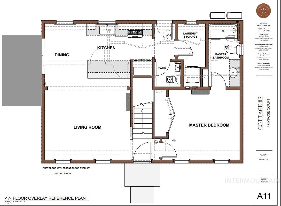 1629 Primrose Ct #8 "Dovetail", Moscow, Idaho 83843, 3 Bedrooms, 2.5 Bathrooms, Residential For Sale, Price $479,000,MLS 98993621