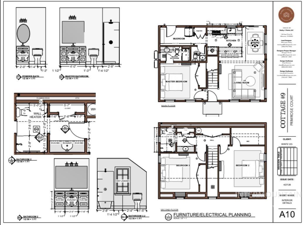 1633 Primrose Ct #9 "Lucent", Moscow, Idaho 83843, 3 Bedrooms, 2.5 Bathrooms, Residential For Sale, Price $485,000,MLS 98993622